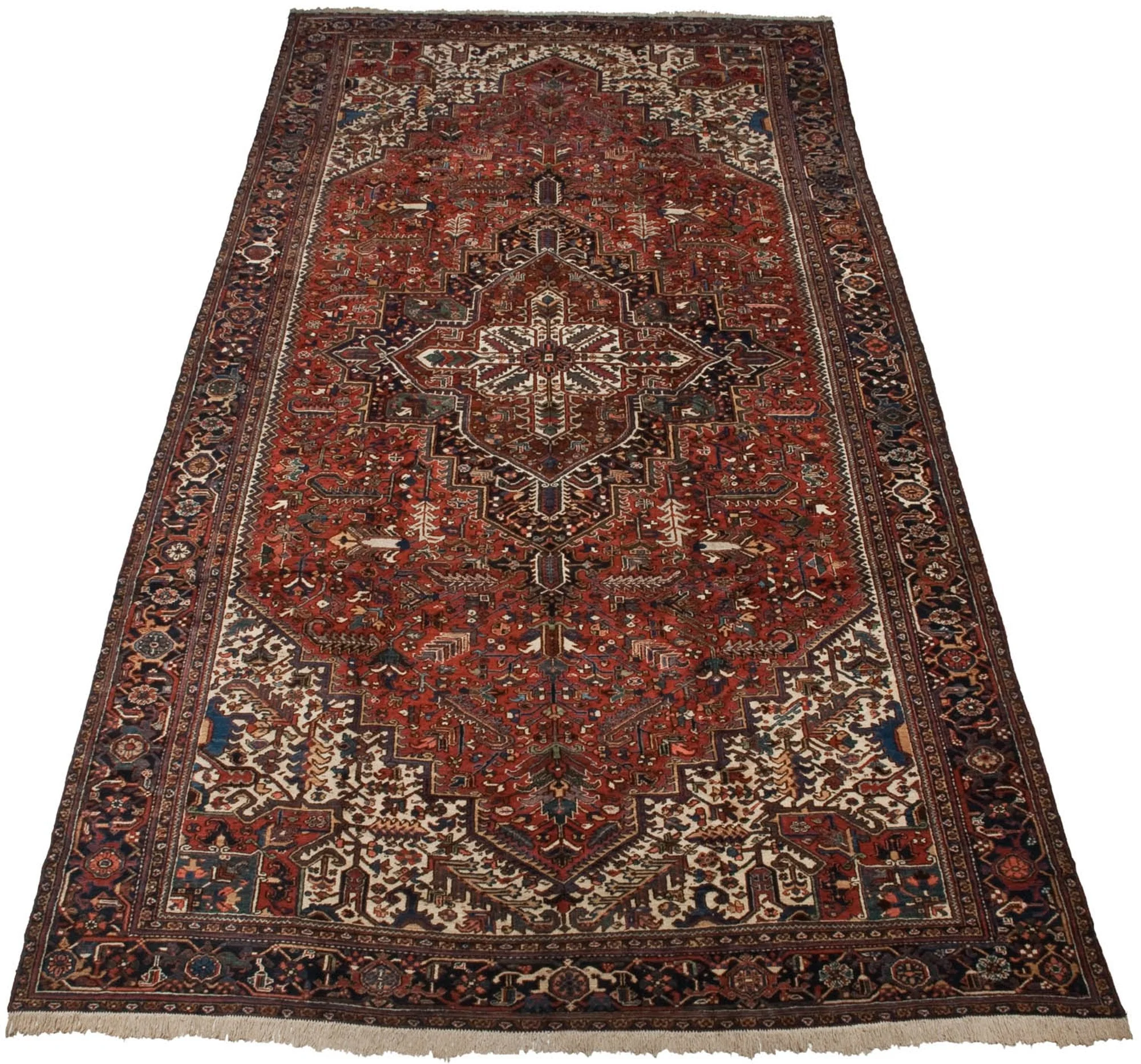 11x20.5 Vintage Mehrivan Carpet - Image 10