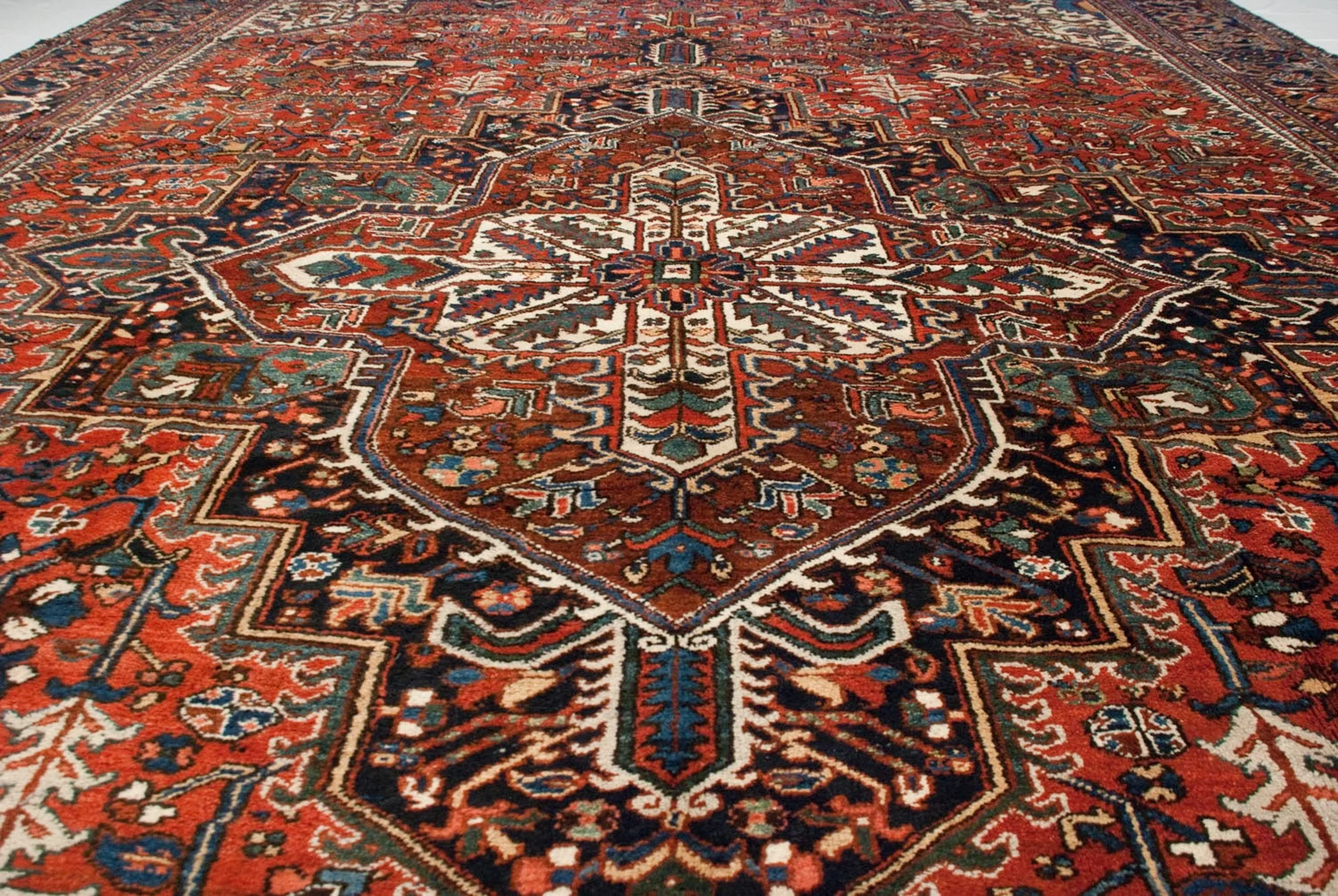 11x20.5 Vintage Mehrivan Carpet - Image 3