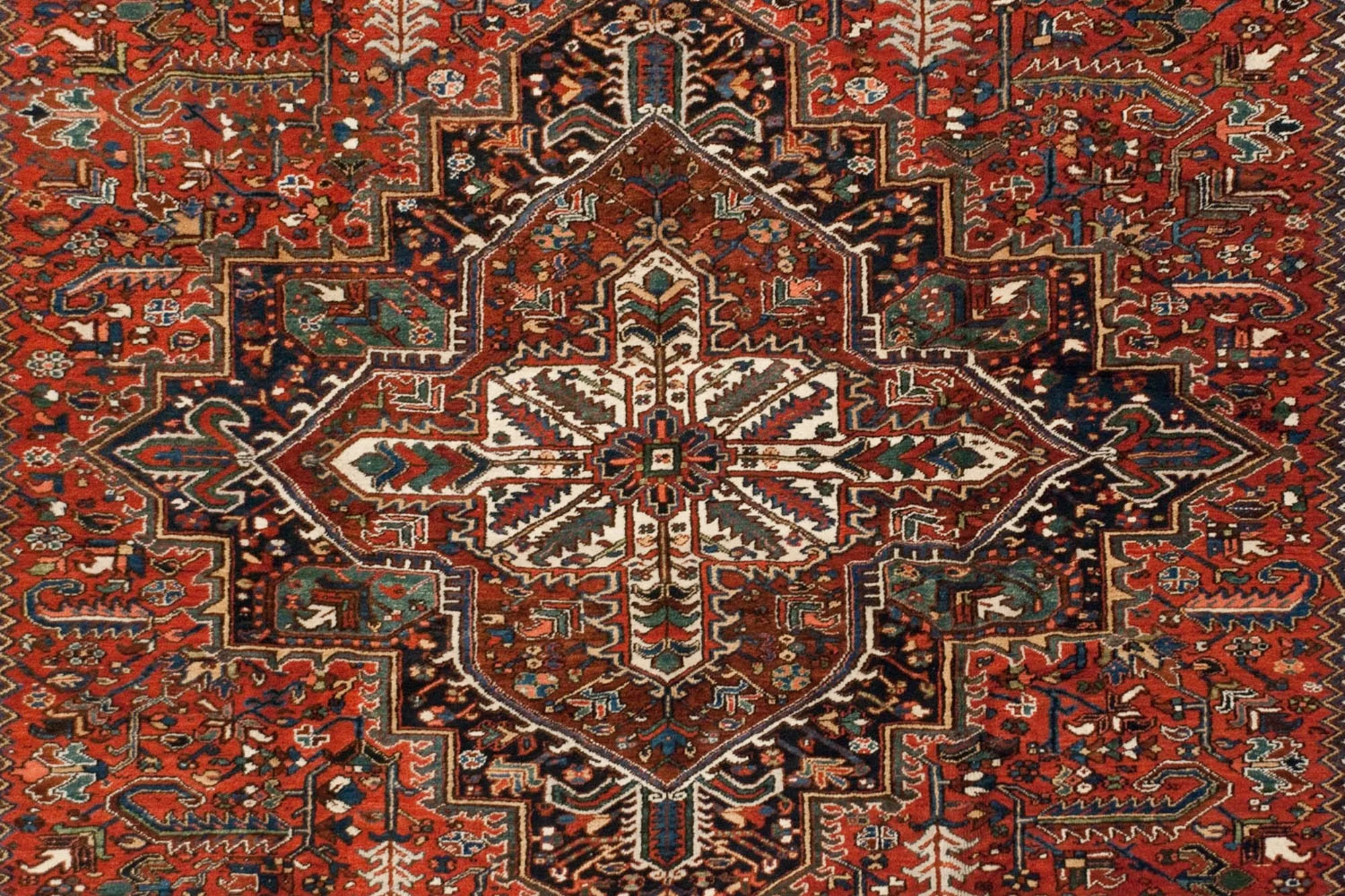 11x20.5 Vintage Mehrivan Carpet - Image 5