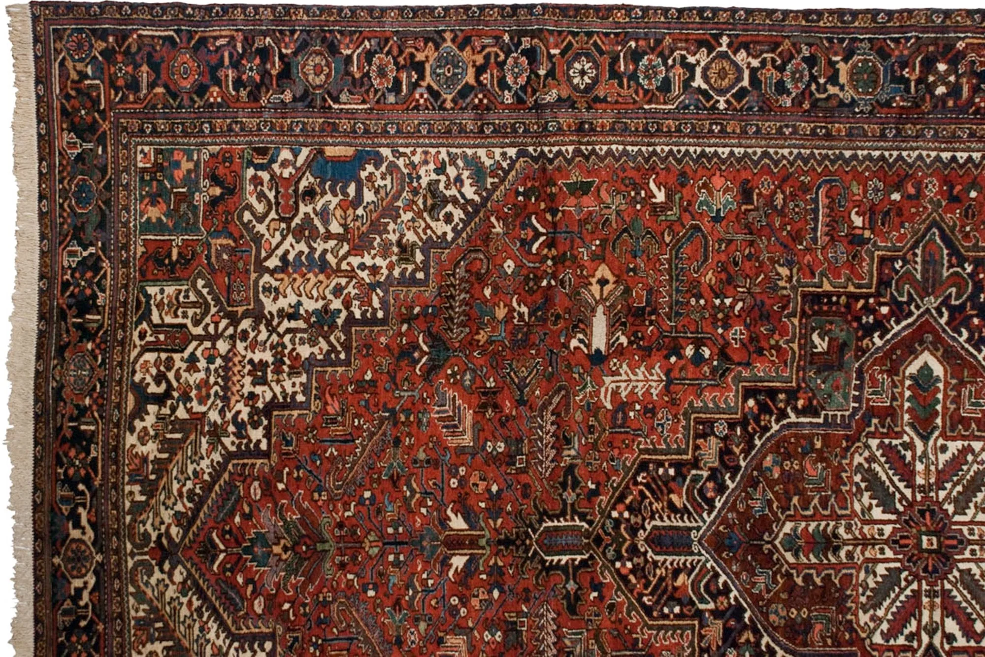 11x20.5 Vintage Mehrivan Carpet - Image 9