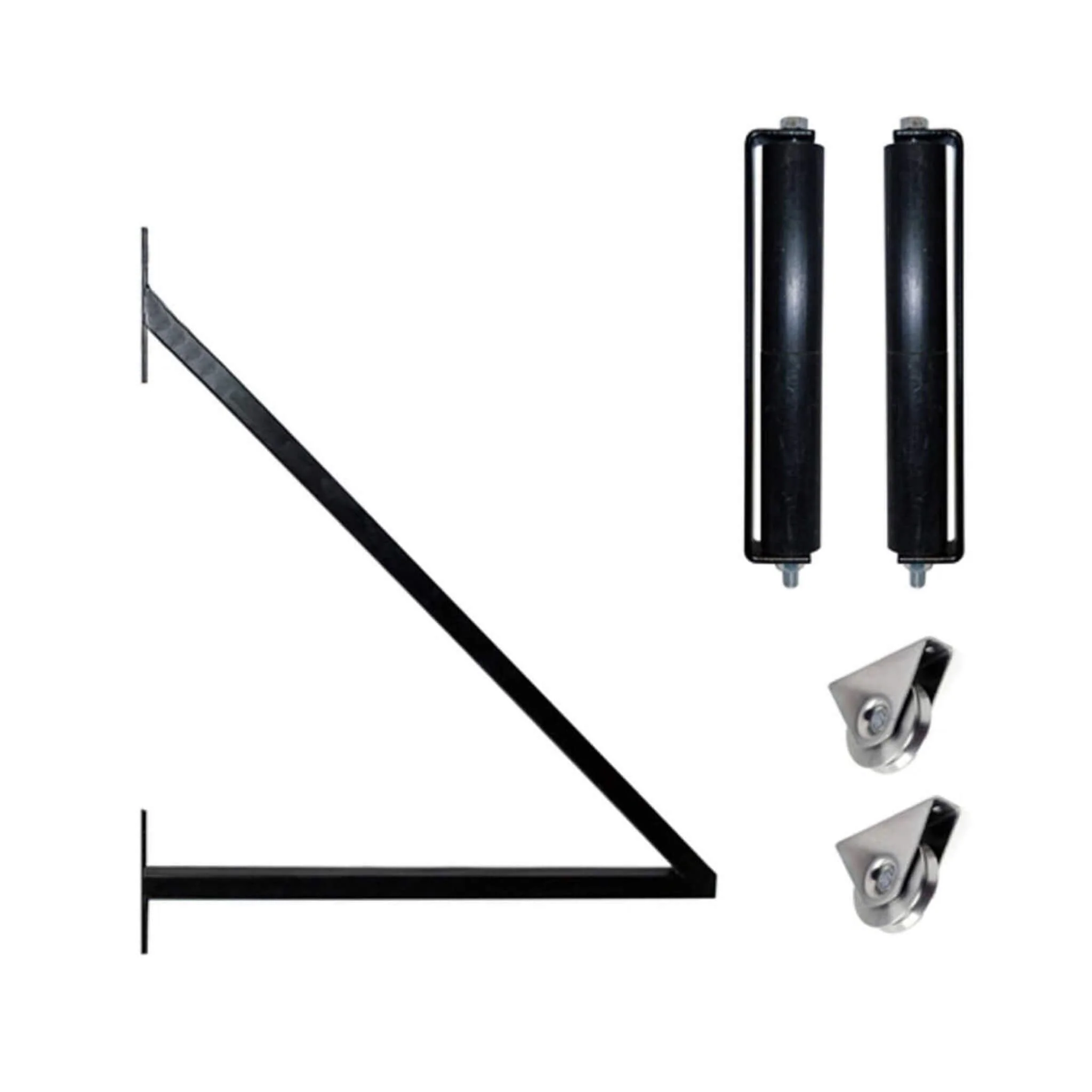 [12-18FT] Heavy-Duty St. Louis-Style Steel Sliding Driveway Gate (SAK64978) - Image 7