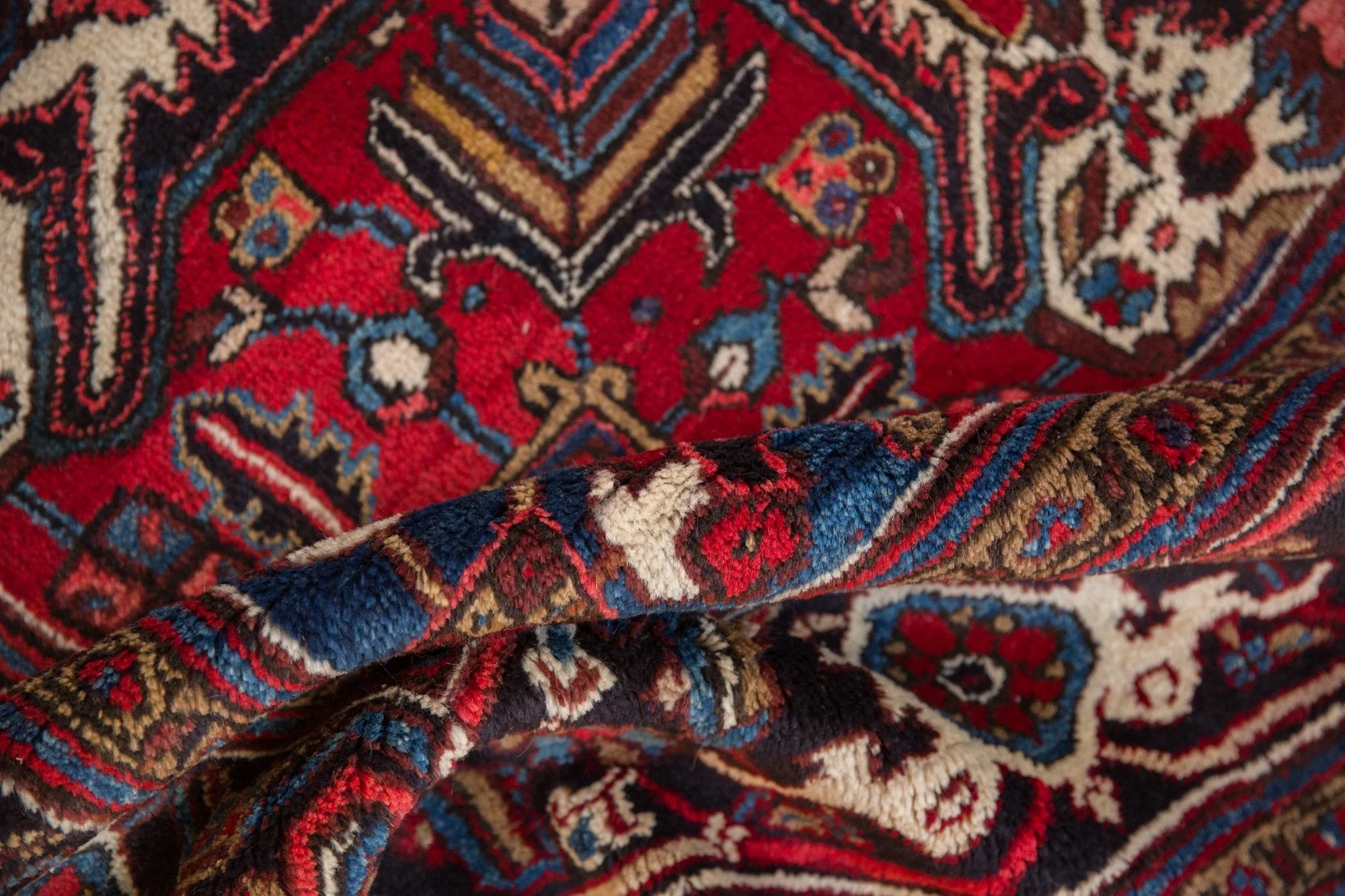 12.5x12.5 Vintage Mehrivan Square Carpet - Image 11