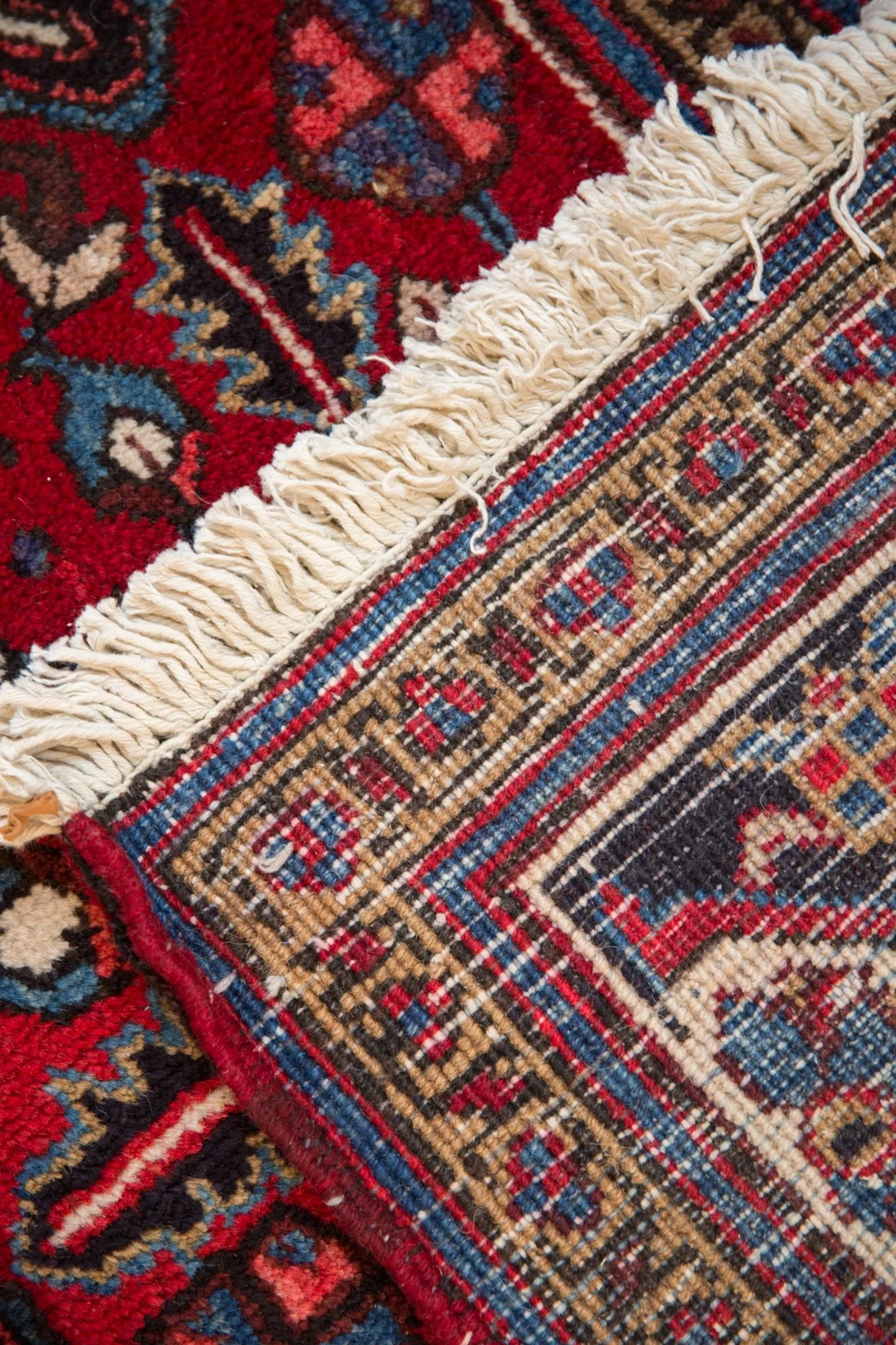 12.5x12.5 Vintage Mehrivan Square Carpet - Image 12