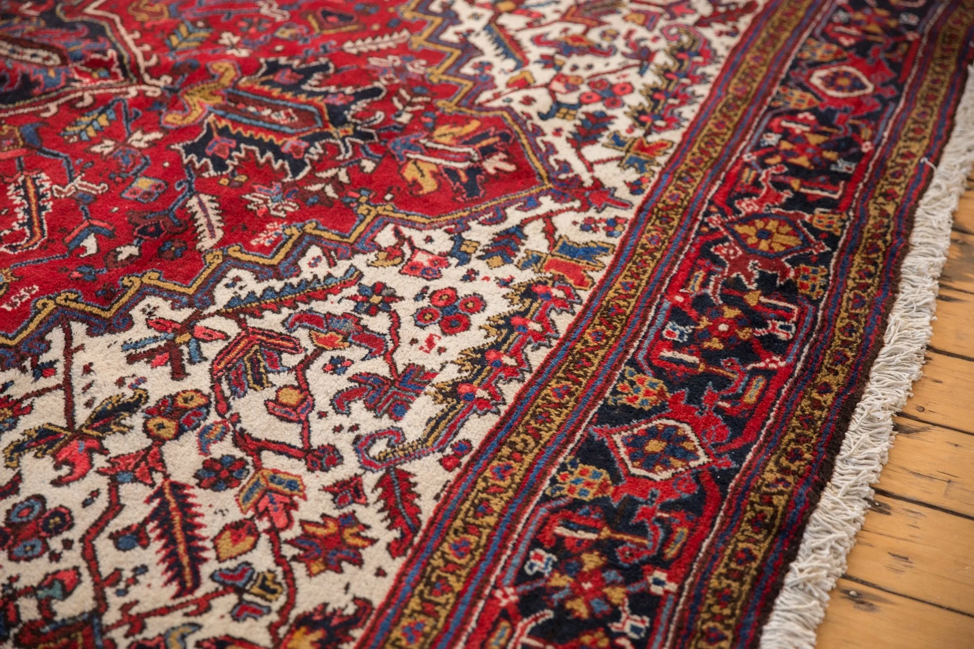 12.5x12.5 Vintage Mehrivan Square Carpet - Image 6