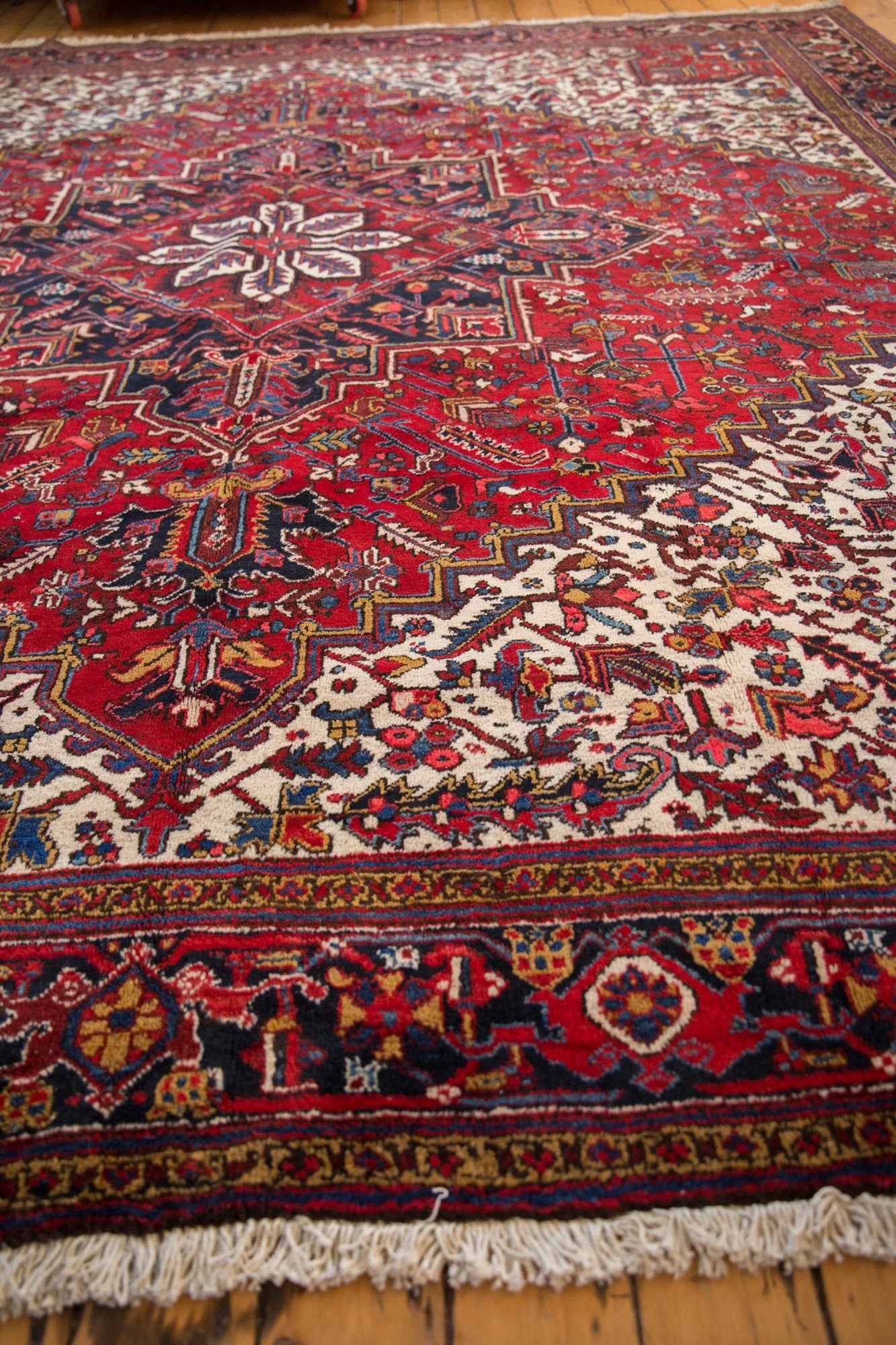 12.5x12.5 Vintage Mehrivan Square Carpet - Image 7