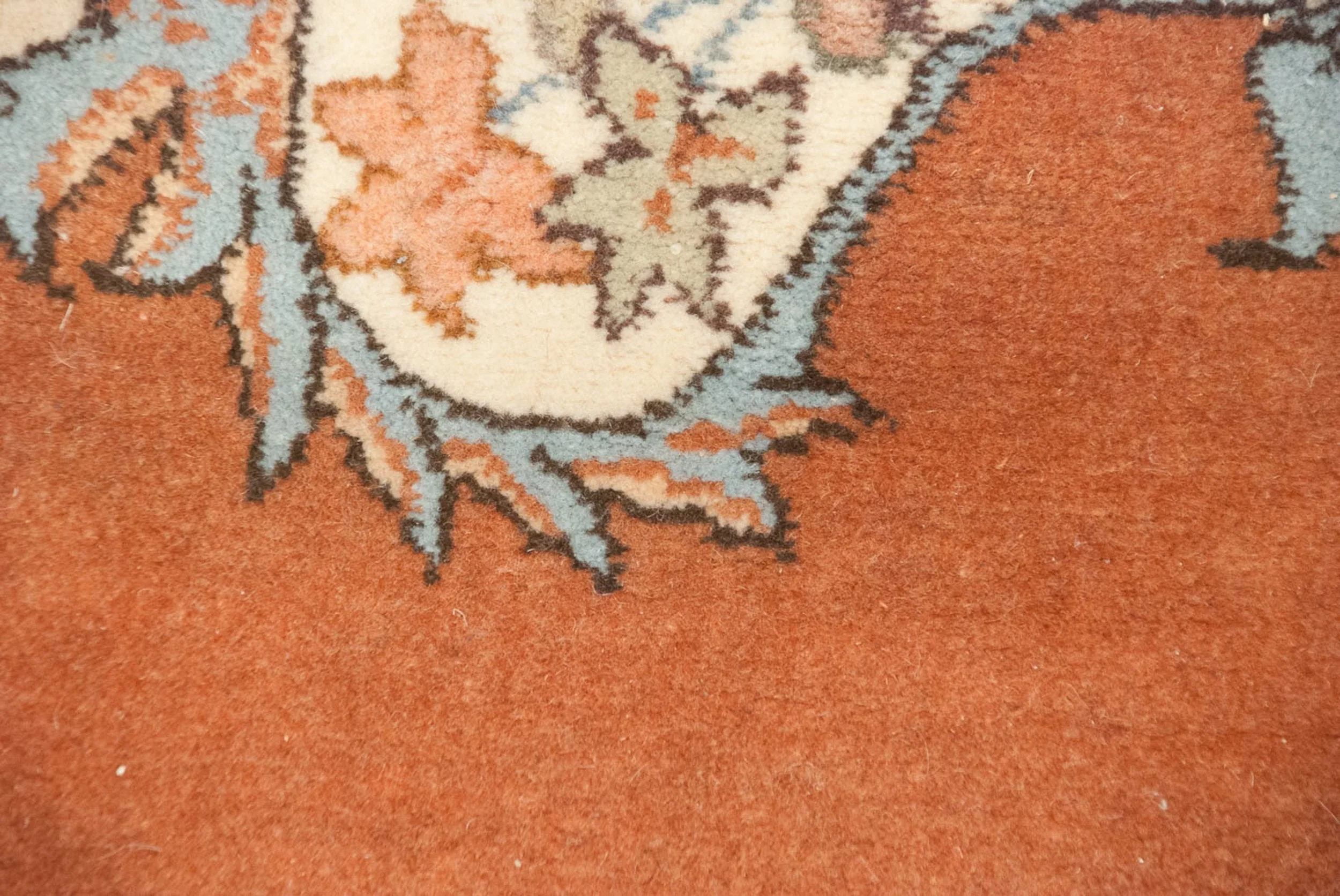 12.5x17.5 Vintage Tabriz Carpet - Image 7