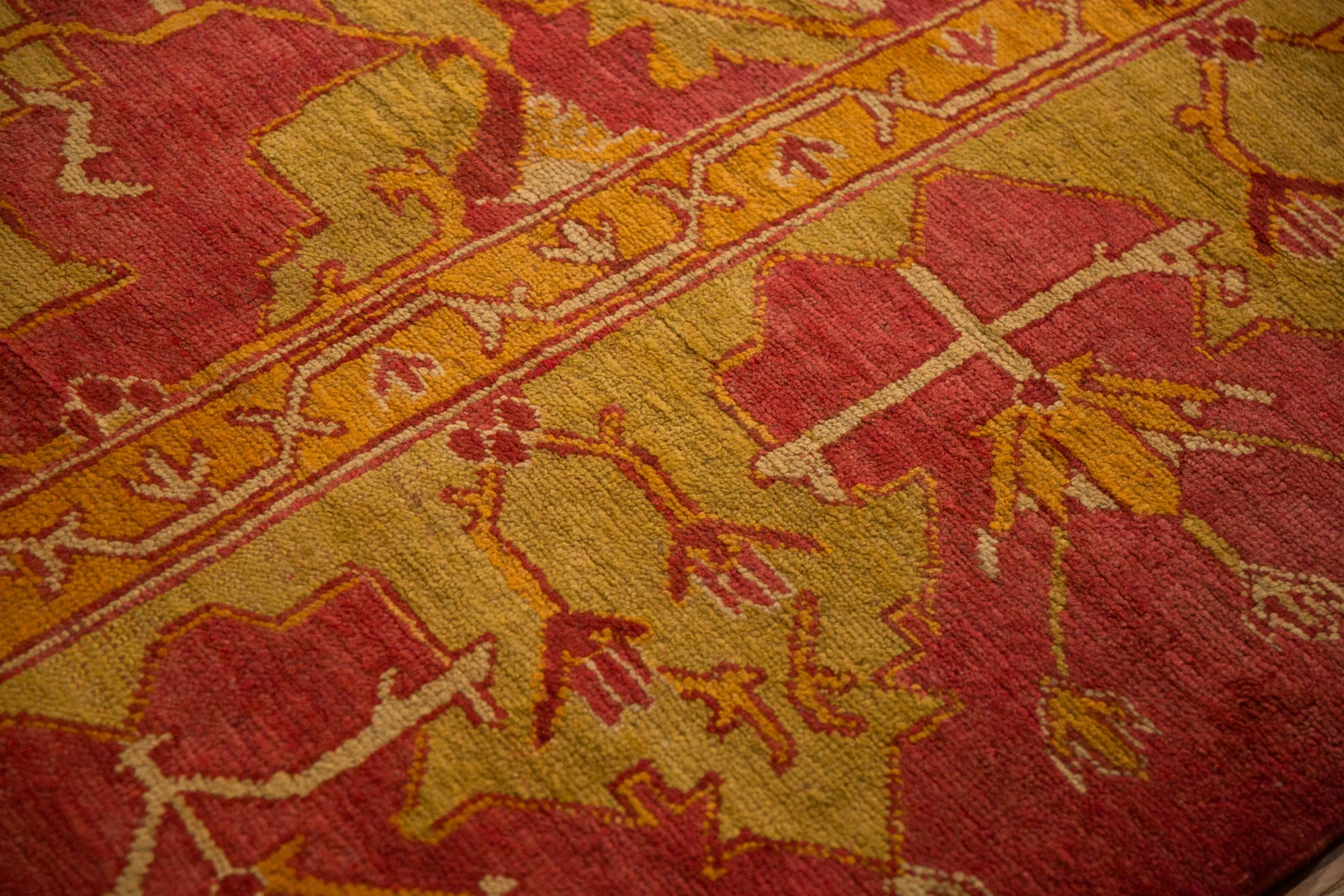 12.5x18 Antique Oushak Carpet - Image 11