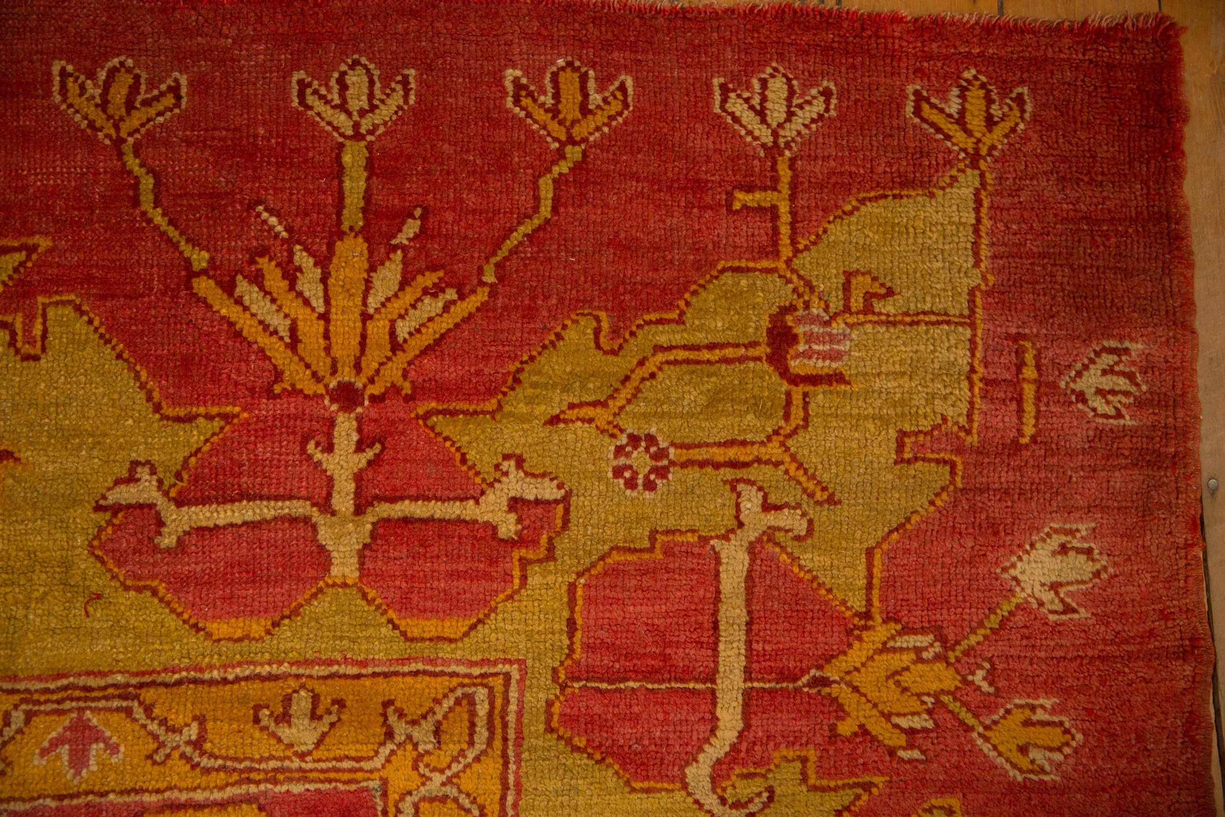 12.5x18 Antique Oushak Carpet - Image 3