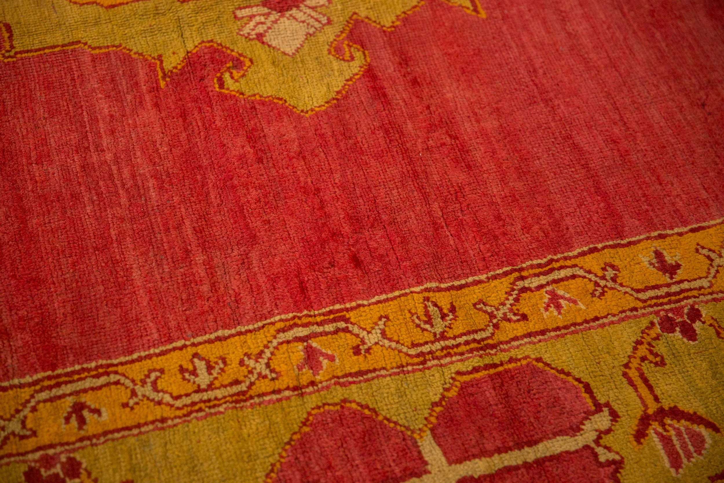 12.5x18 Antique Oushak Carpet - Image 7