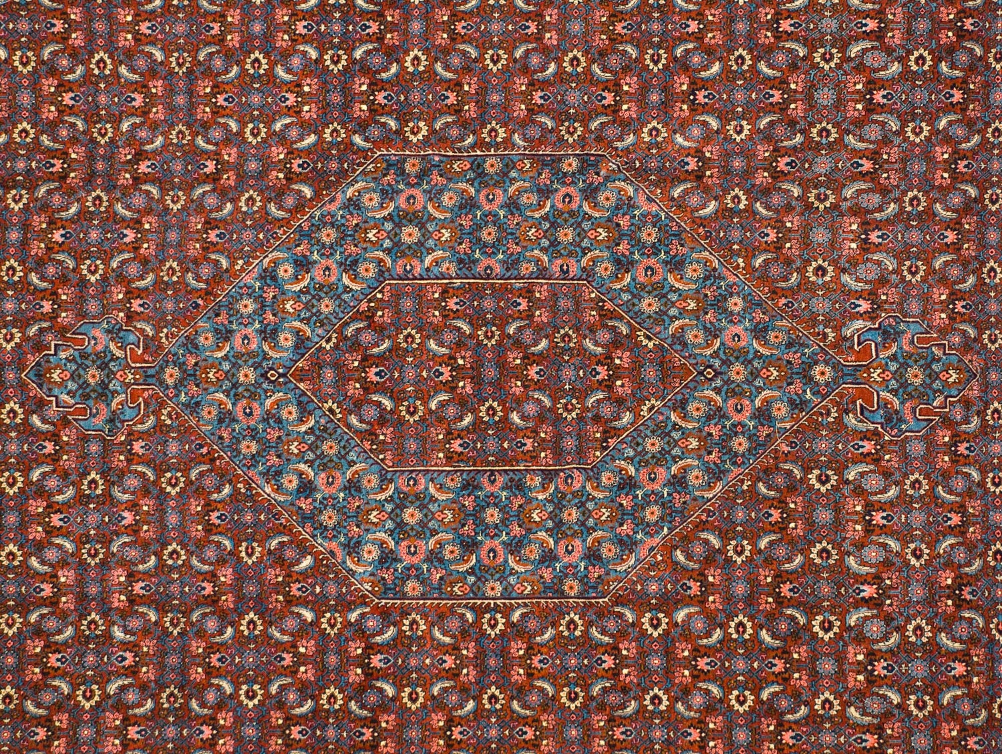 12.5x19.5 Vintage Ardebil Carpet - Image 2