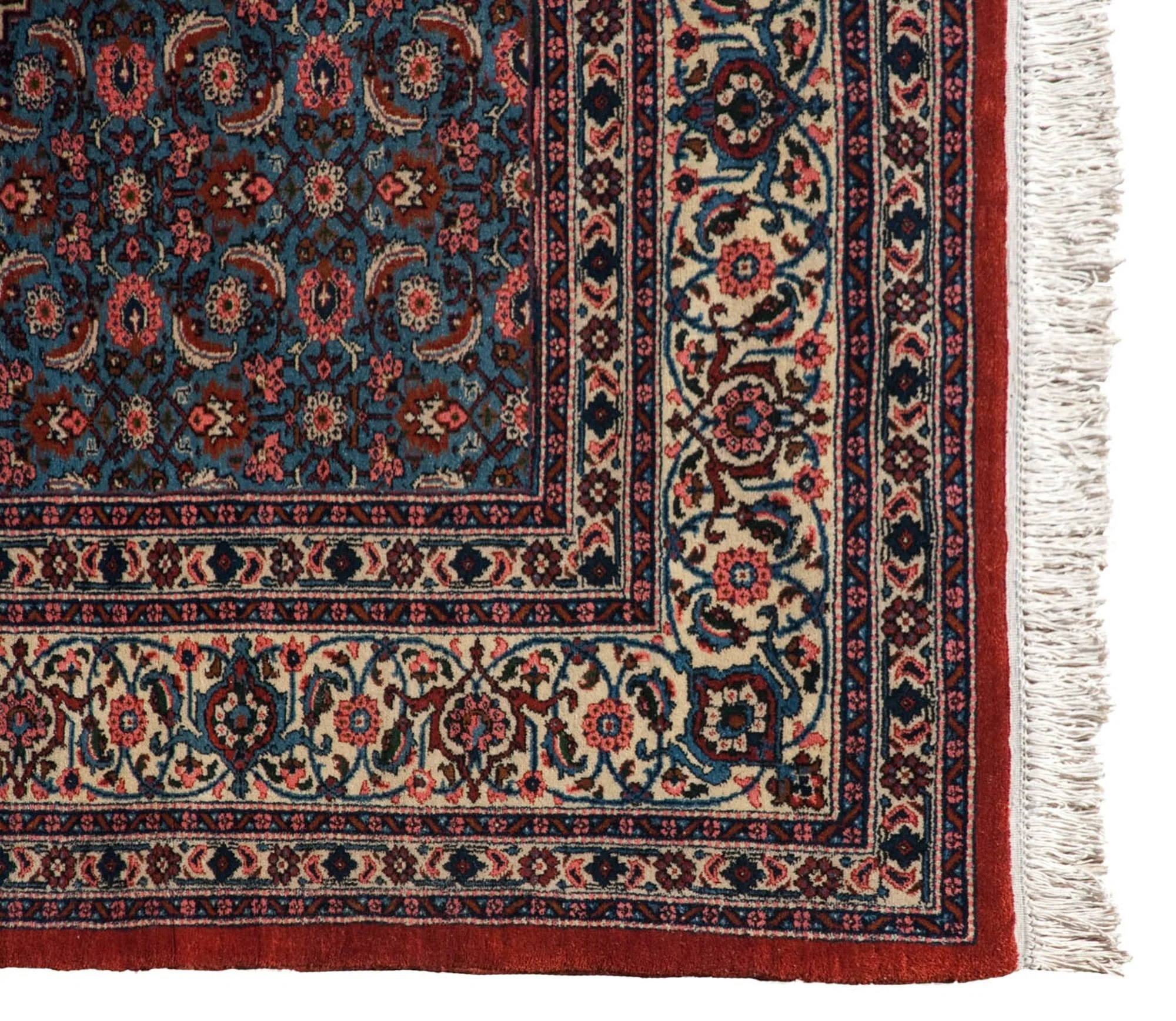 12.5x19.5 Vintage Ardebil Carpet - Image 3