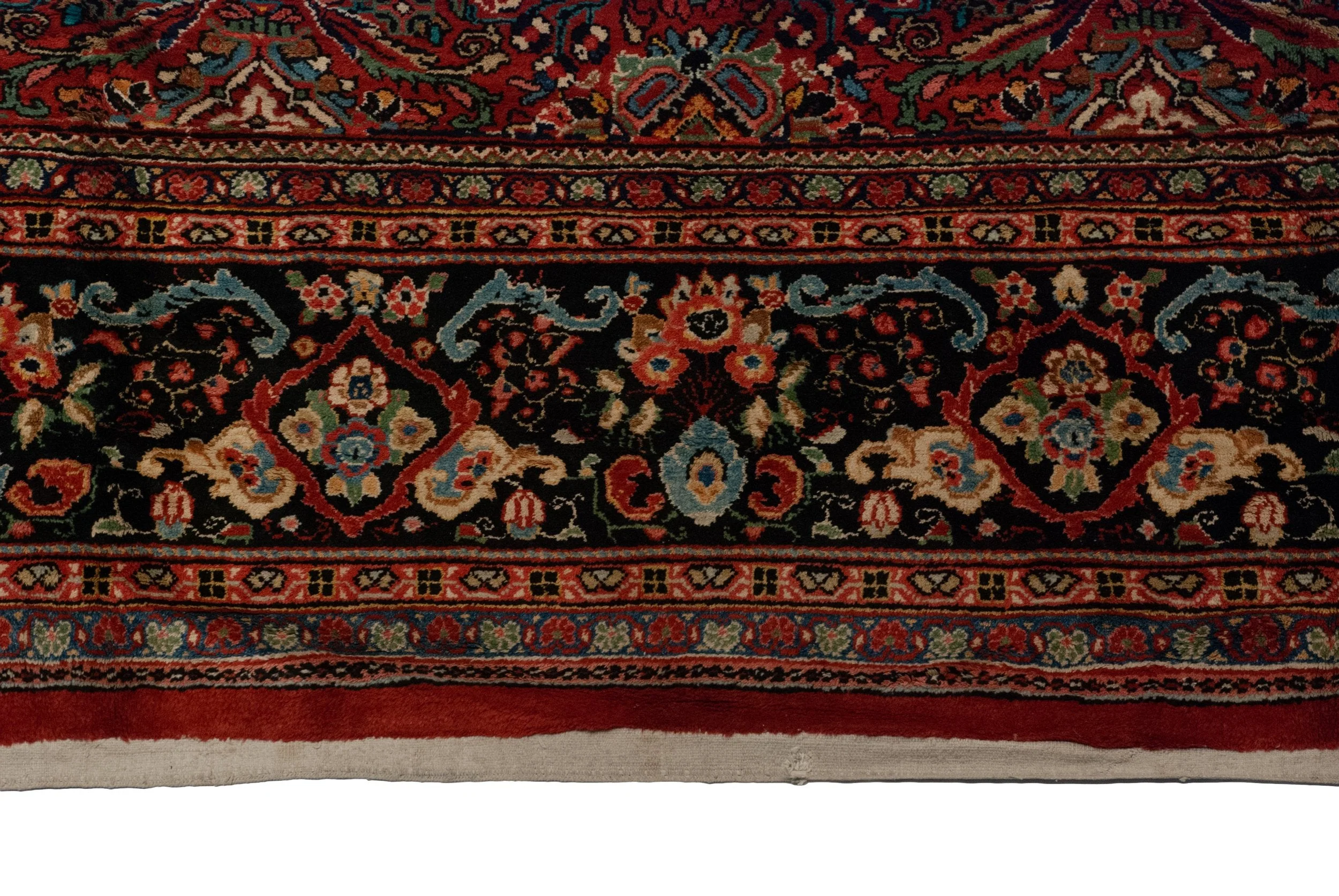 12.5x19 Vintage Mahal Carpet - Image 3