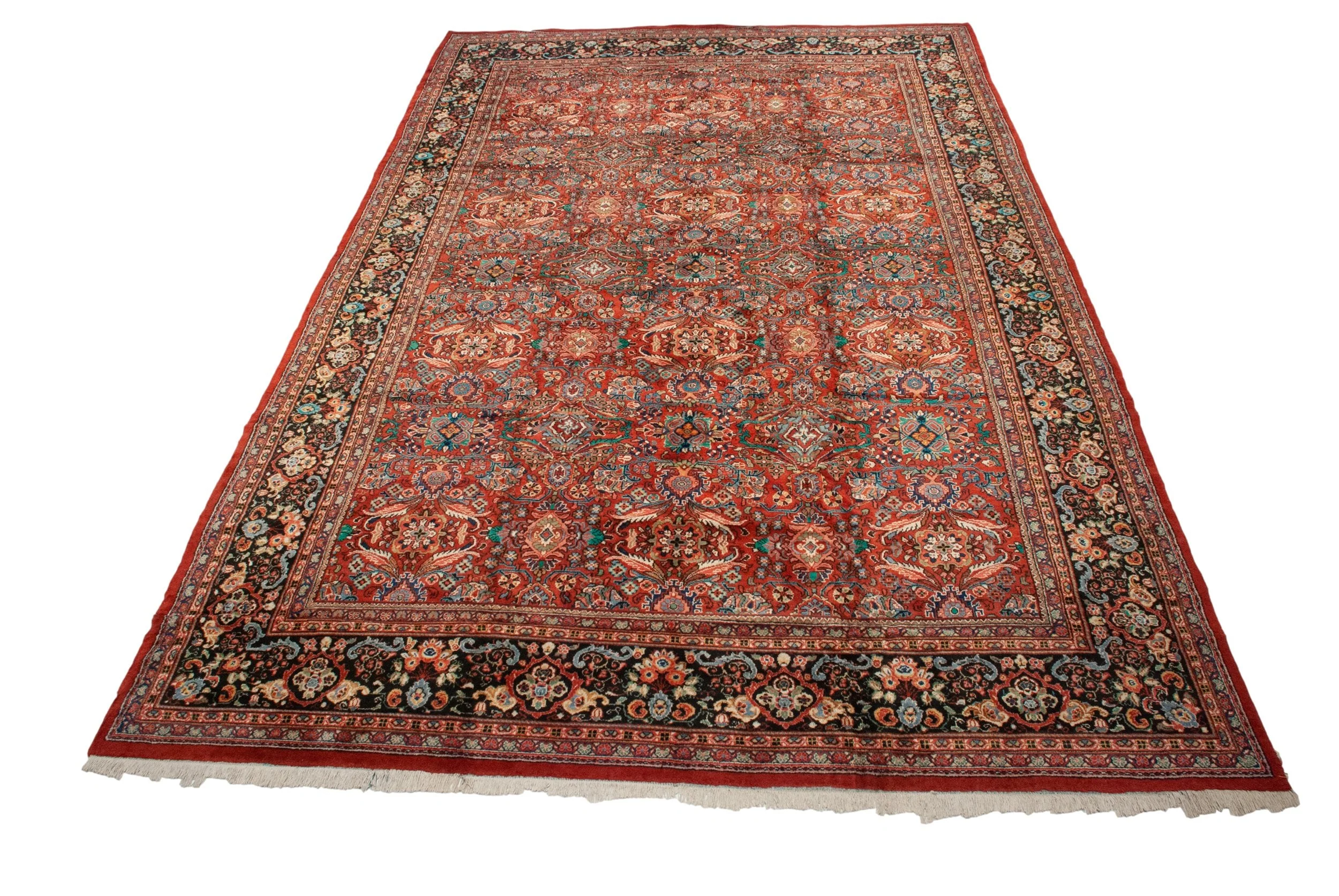 12.5x19 Vintage Mahal Carpet - Image 5