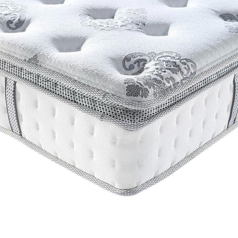 12 inch Medium Firm Pillow Top Hybrid Mattress In A Box - Full Size - Image 2