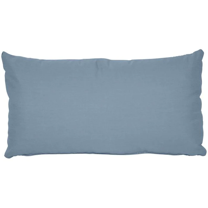 12" x 17" Kidney-Shaped Sunbrella® Outdoor Throw Pillow – Stylish Comfort for Any Space - Image 5