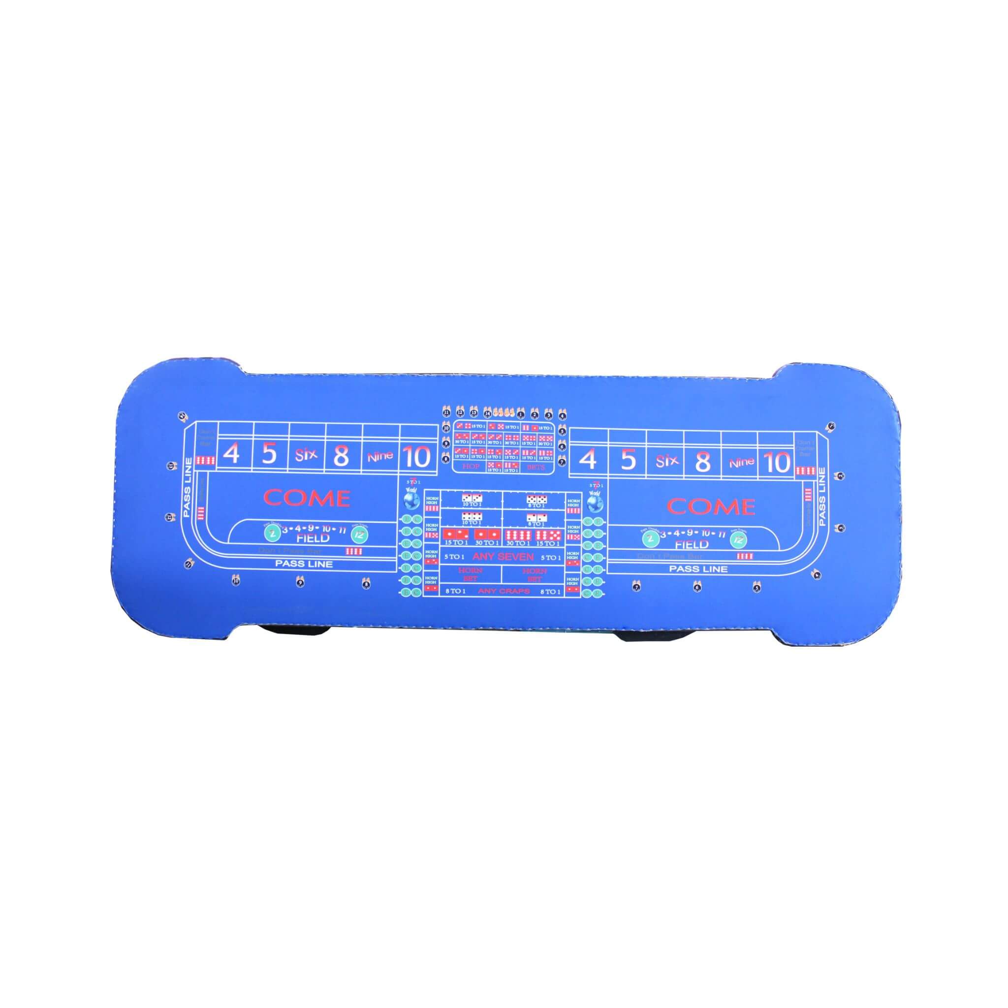 12FT Deluxe Casino Craps Game Table With Full Drink Rail (SAK68021) - Image 9