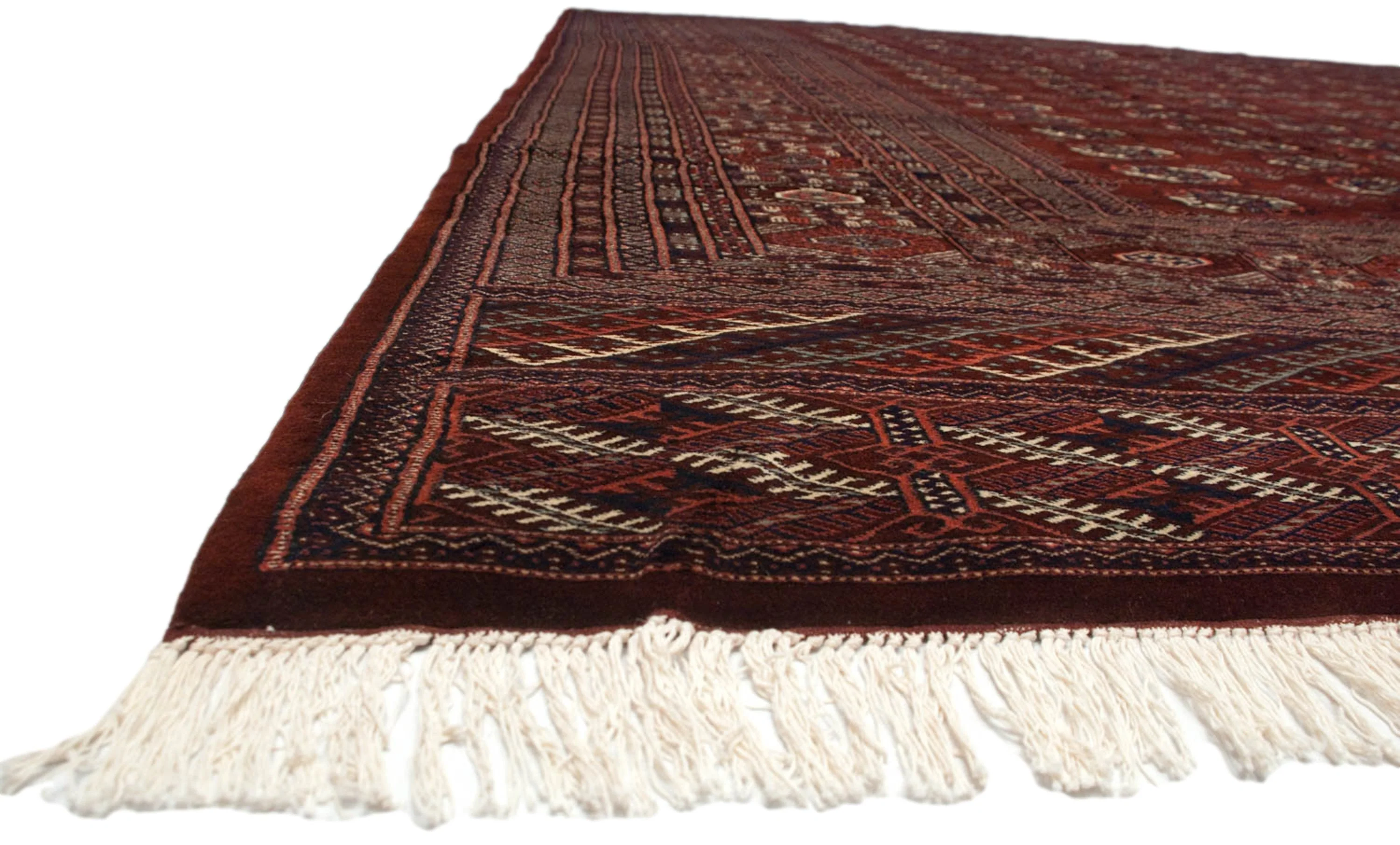 12x14.5 Vintage Fine Bokhara Carpet - Image 12