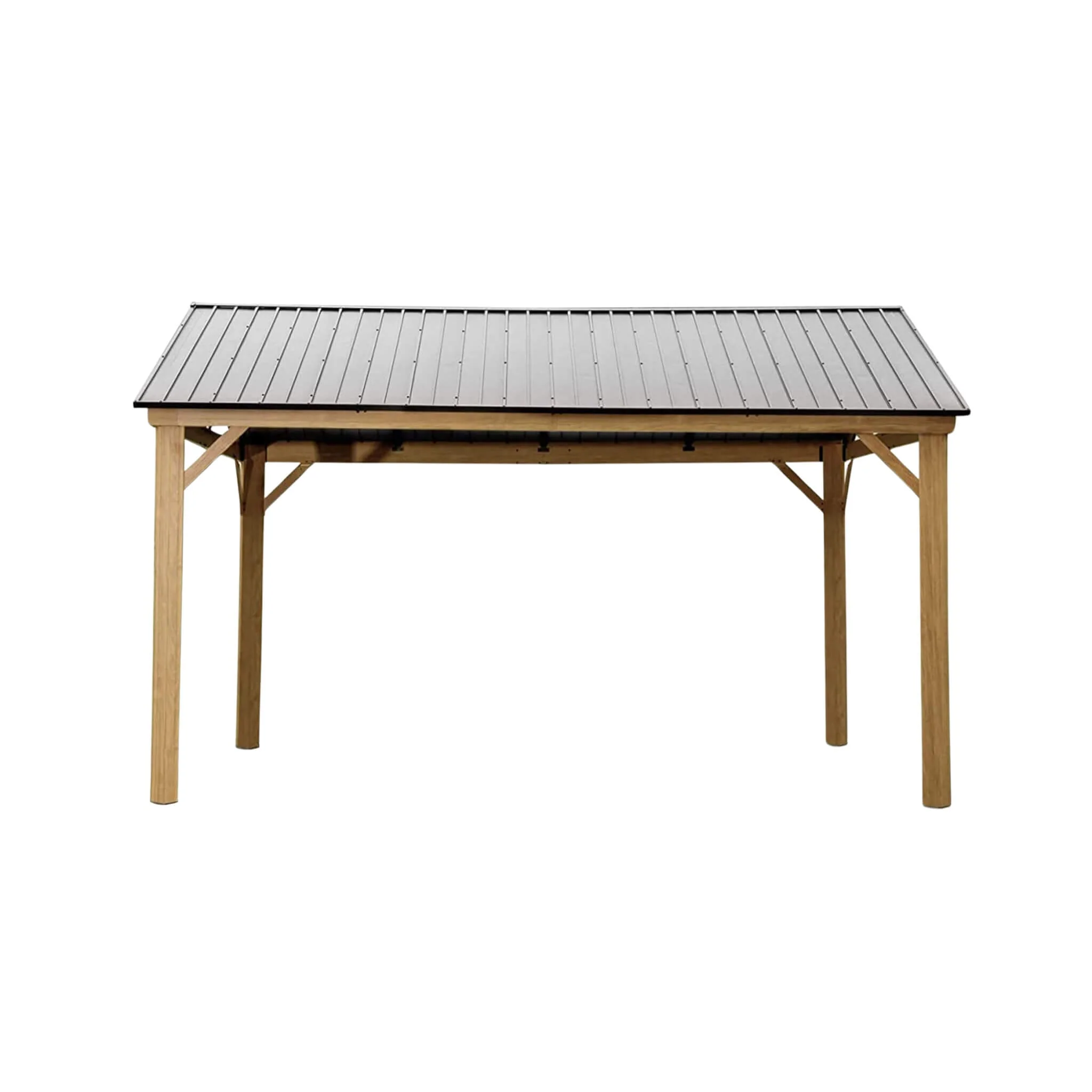 [12X14FT] Alora Hardtop All-Weather Outdoor Gazebo With Galvanized Steel Roof (SAK83261) - Image 6