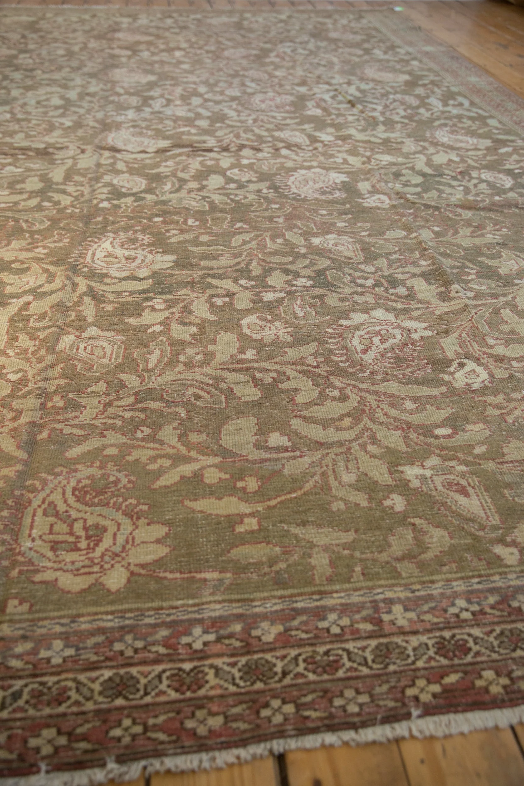 12x15 Vintage Distressed Malayer Carpet - Image 11