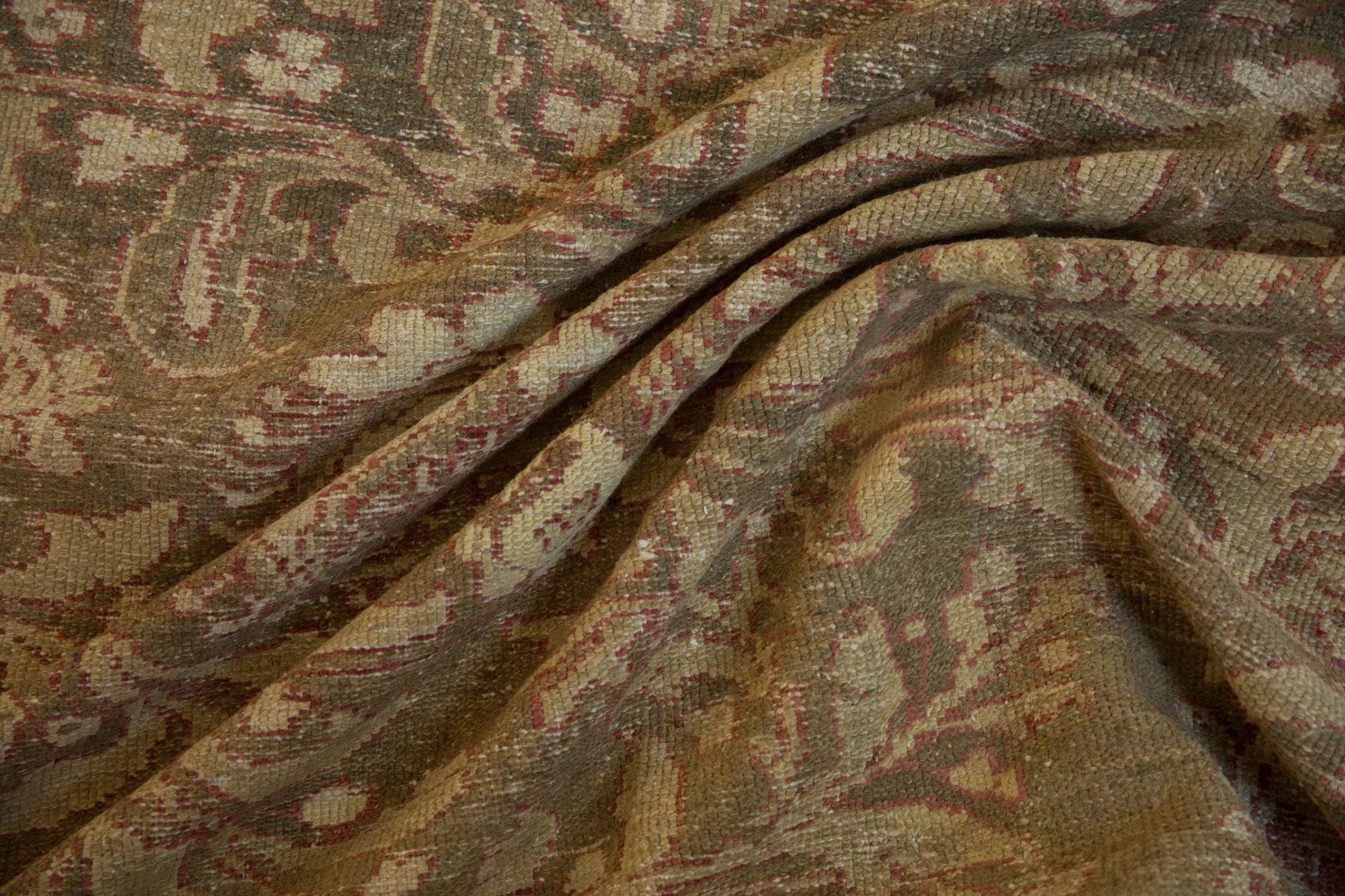 12x15 Vintage Distressed Malayer Carpet - Image 12