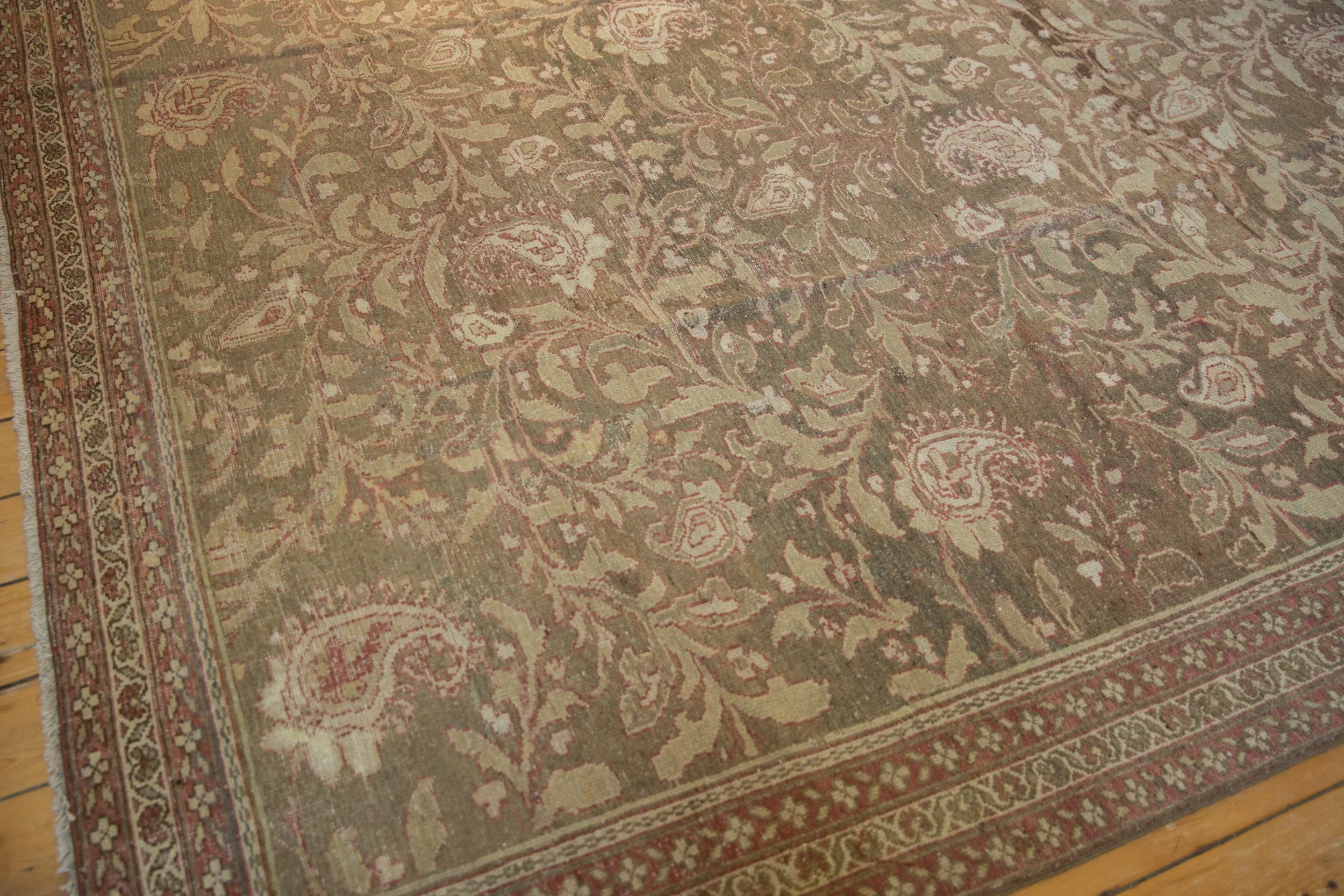 12x15 Vintage Distressed Malayer Carpet - Image 5