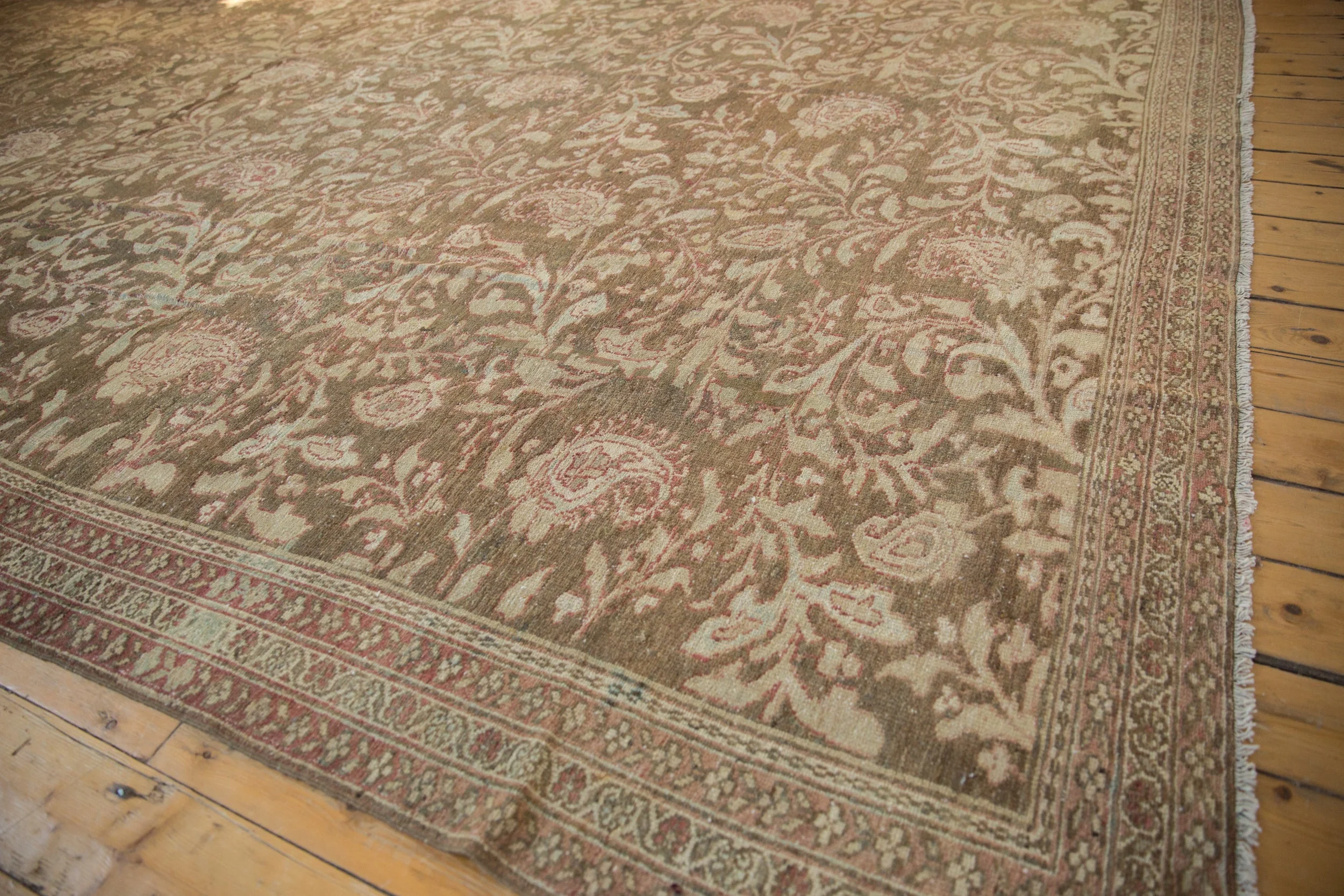 12x15 Vintage Distressed Malayer Carpet - Image 6