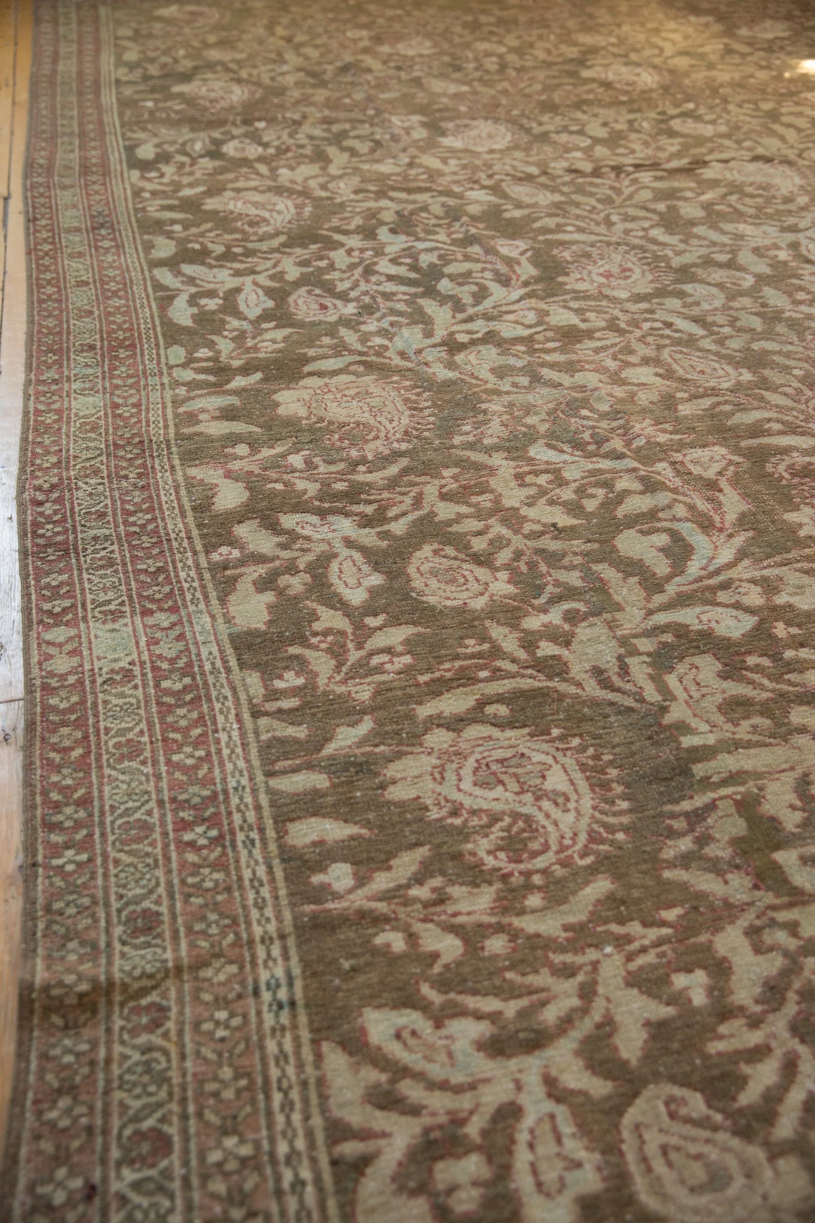 12x15 Vintage Distressed Malayer Carpet - Image 8