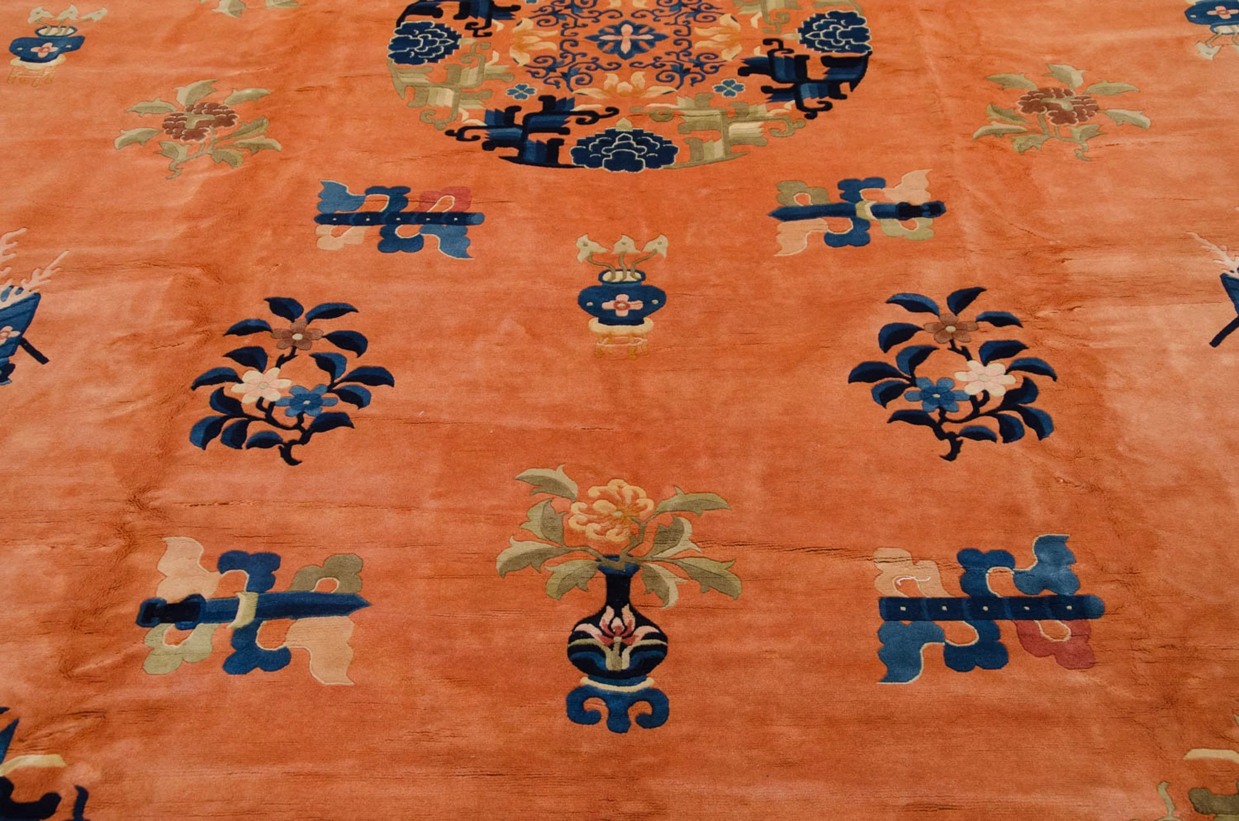 12x15 Vintage Peking Carpet - Image 10