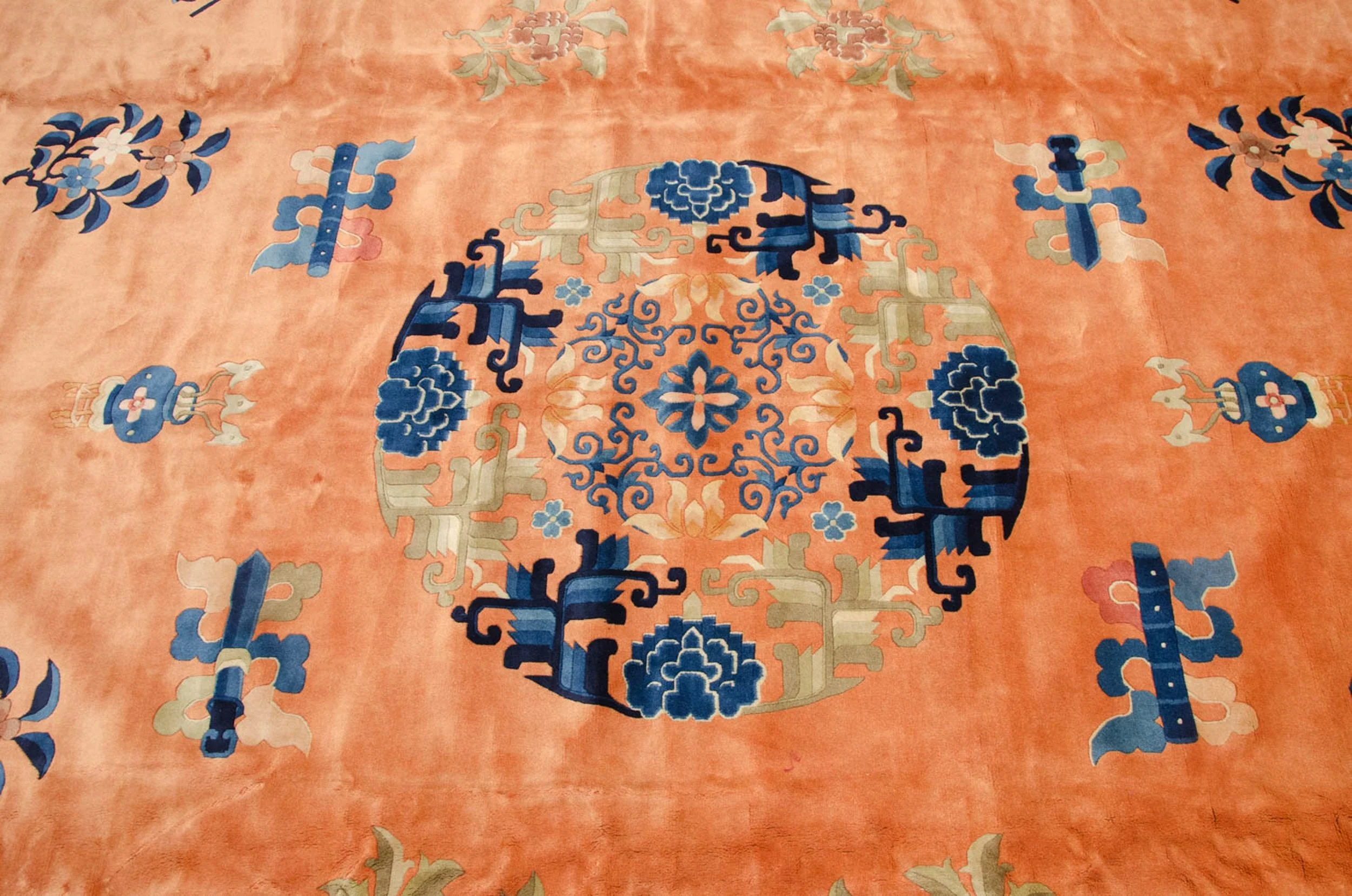 12x15 Vintage Peking Carpet - Image 12