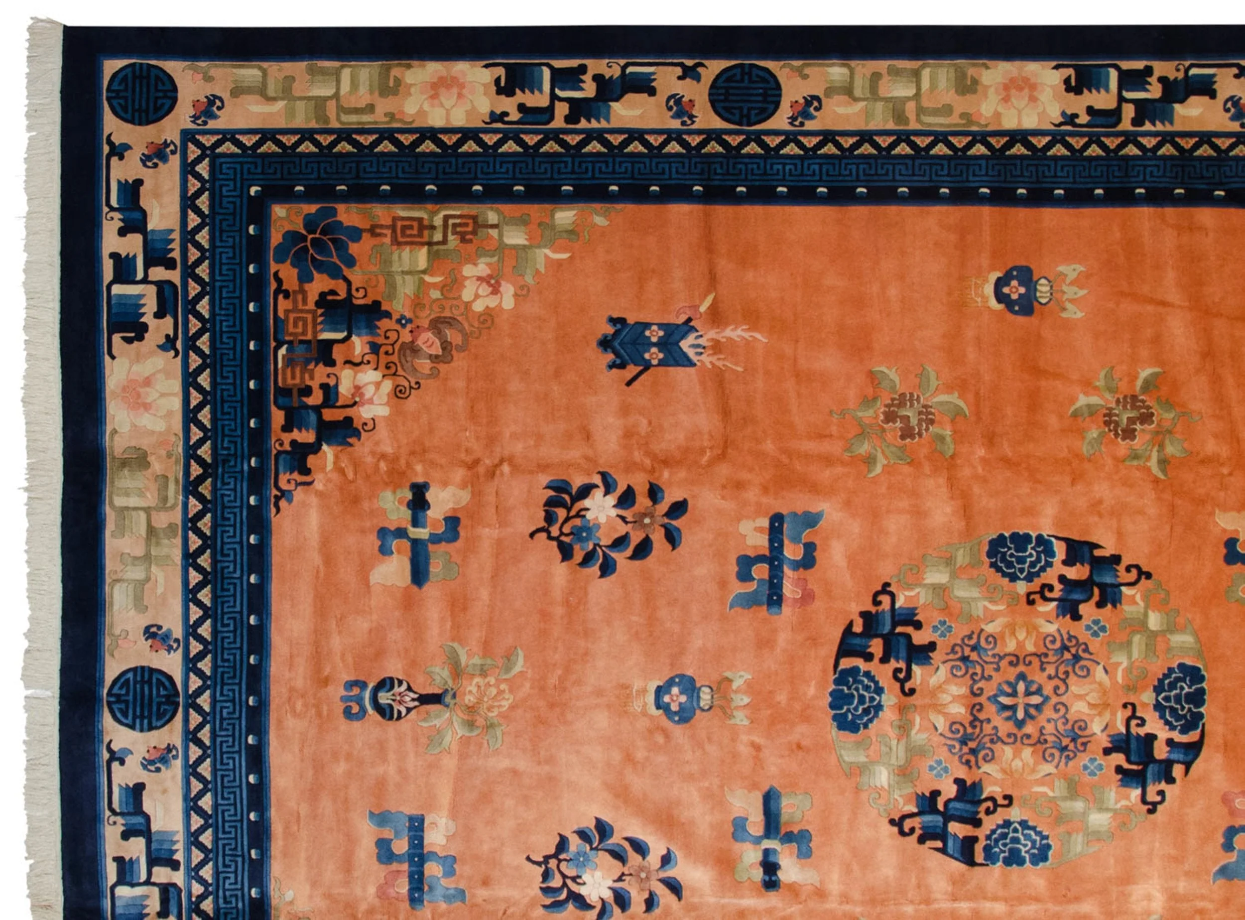 12x15 Vintage Peking Carpet - Image 13
