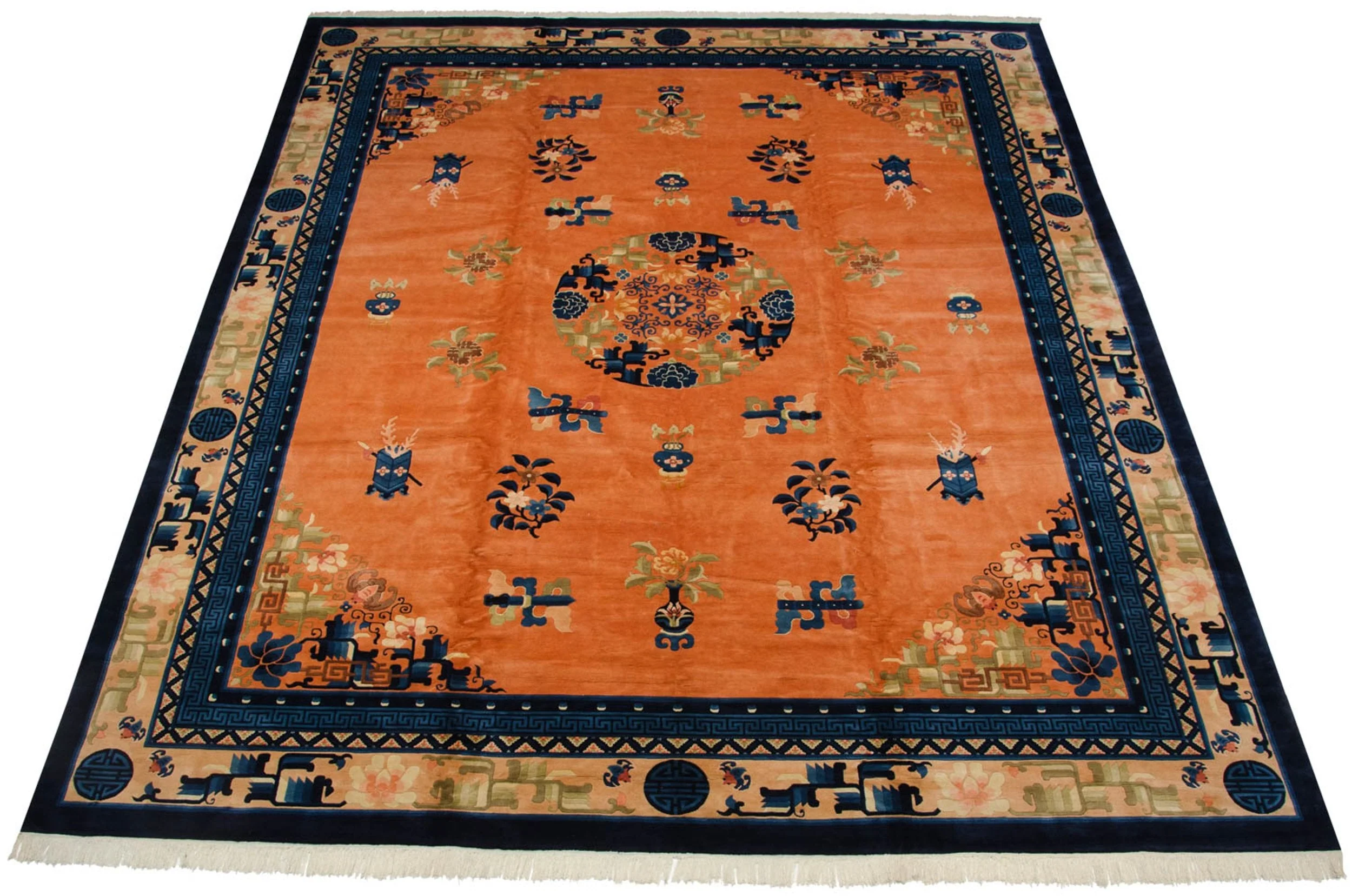 12x15 Vintage Peking Carpet - Image 3