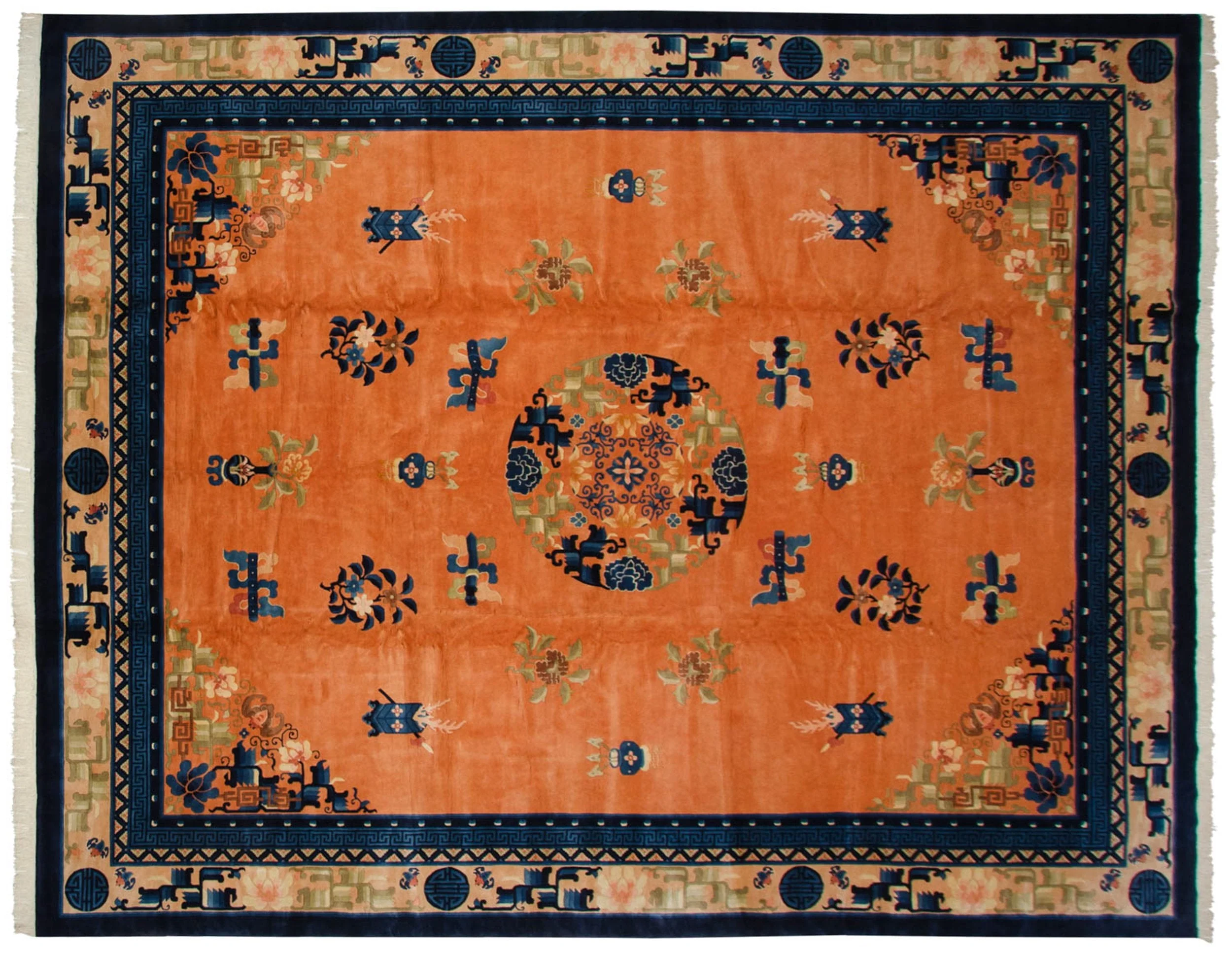 12x15 Vintage Peking Carpet - Image 4