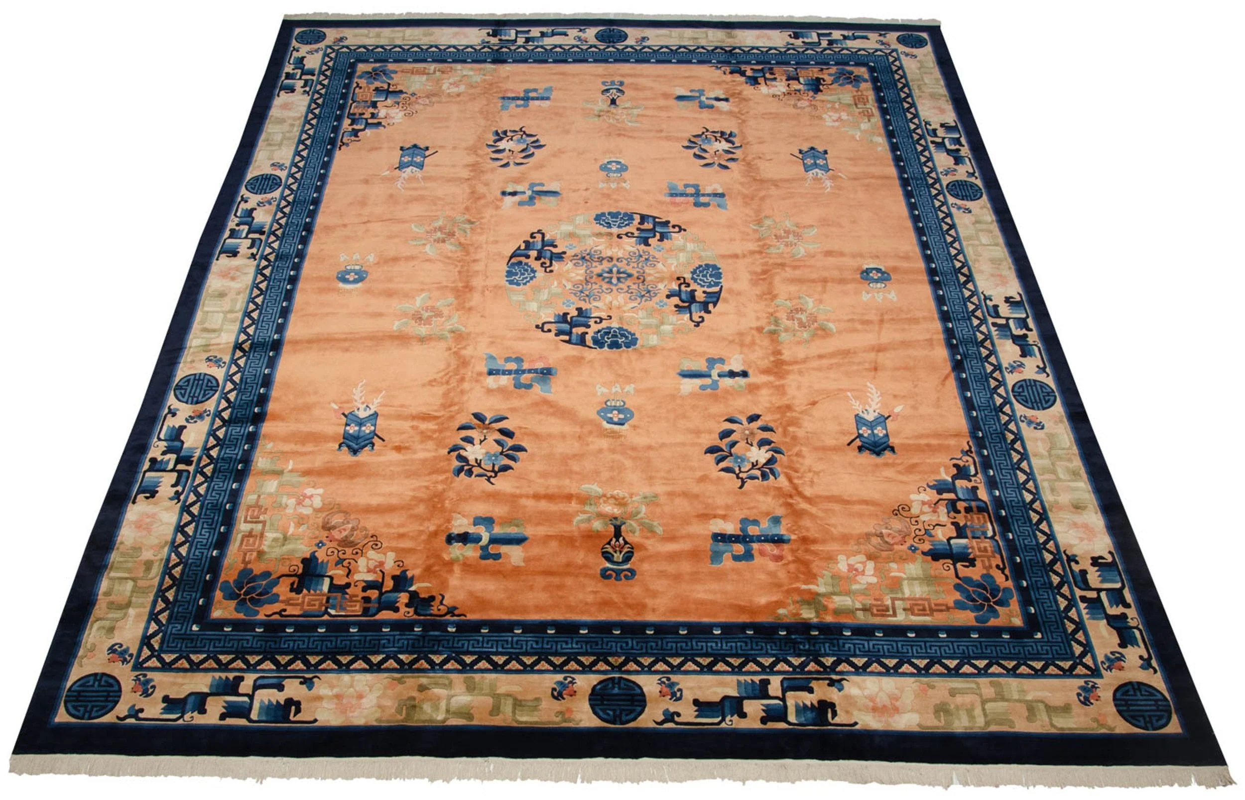 12x15 Vintage Peking Carpet - Image 5
