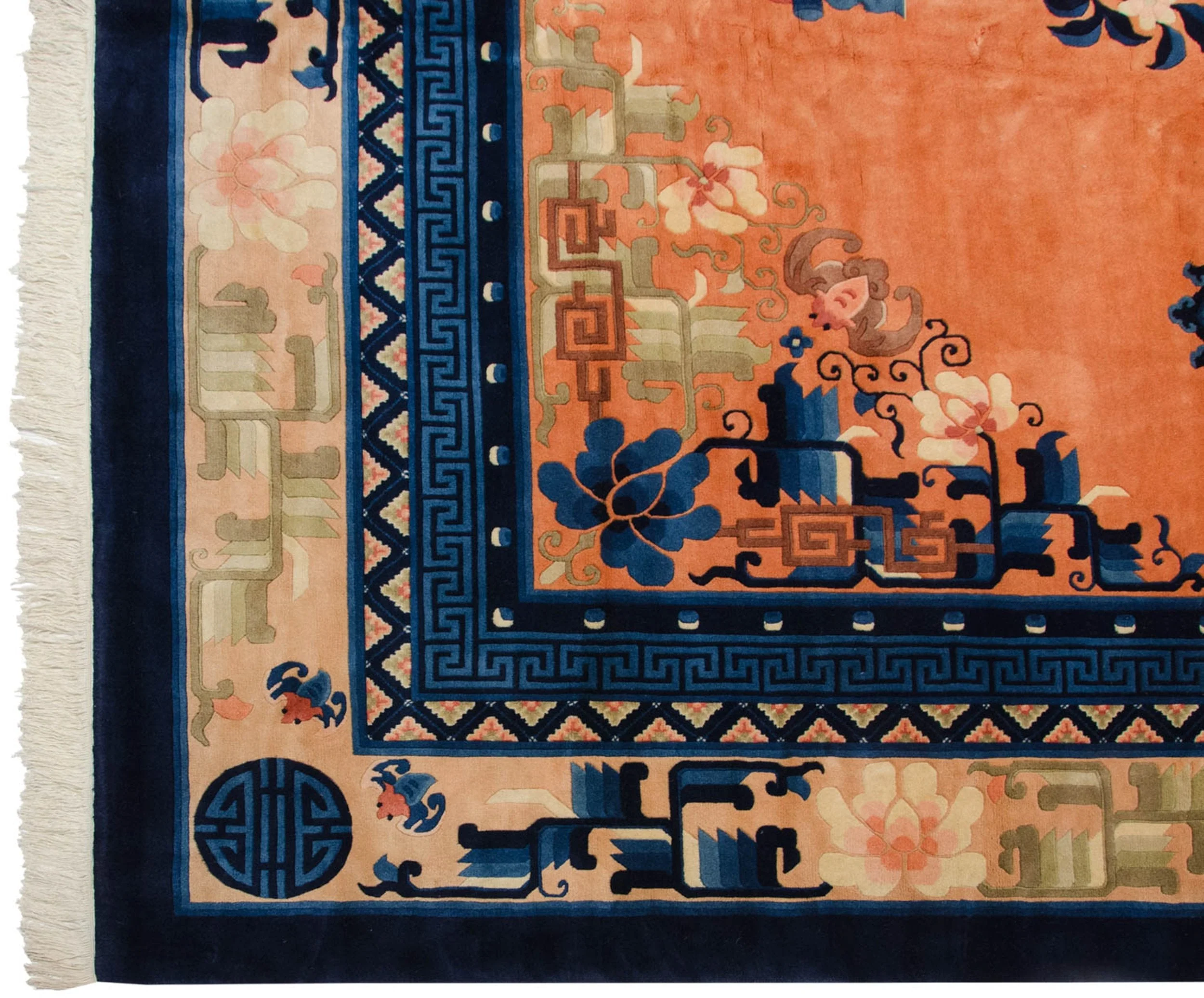 12x15 Vintage Peking Carpet - Image 9