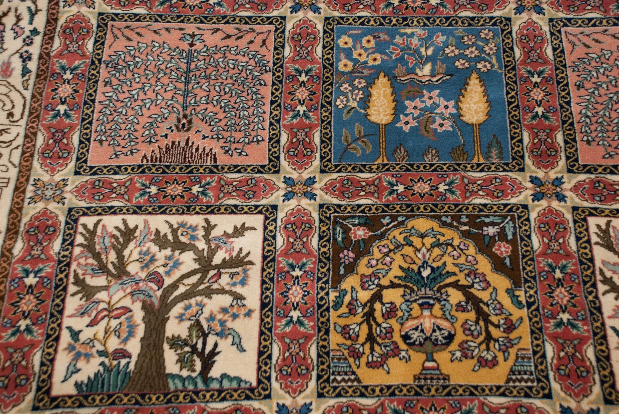 12x17.5 Vintage Bulgarian Kerman Design Carpet - Image 3