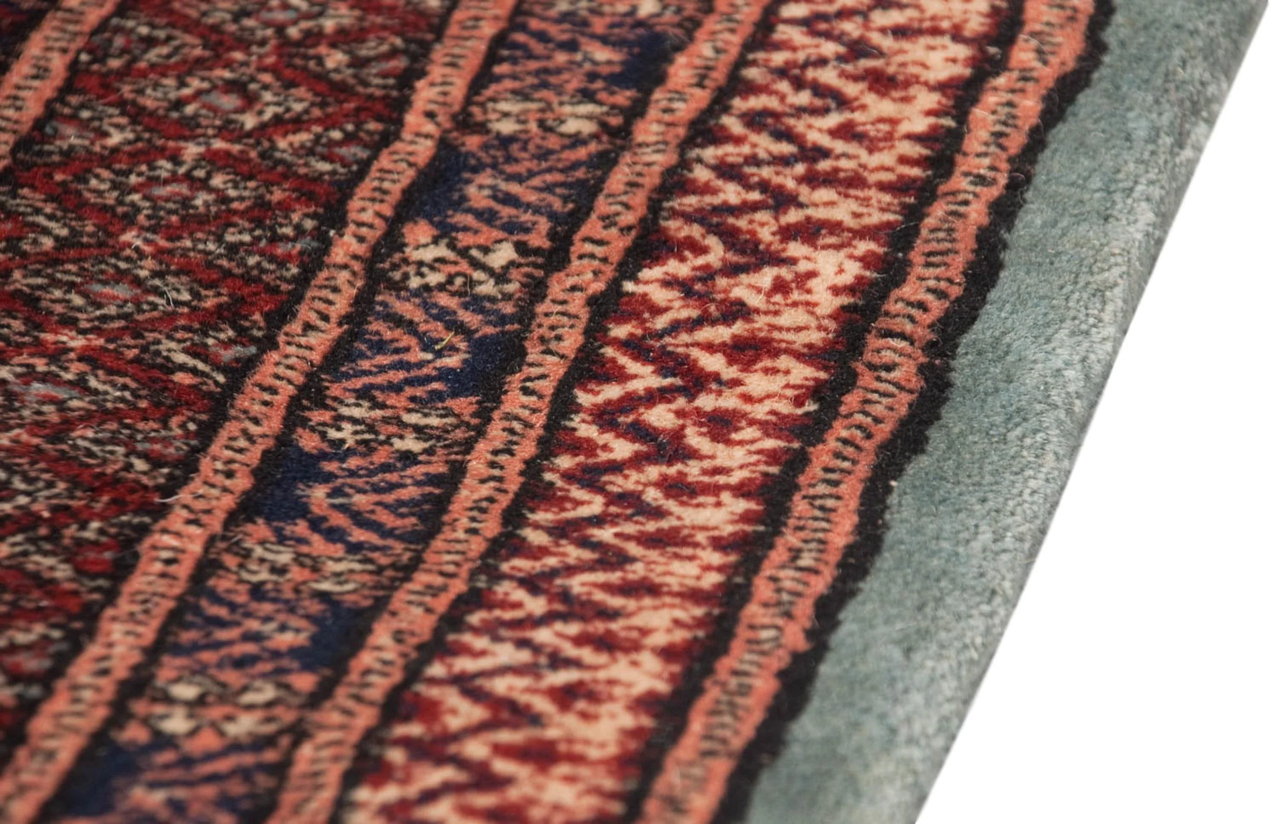 12x17.5 Vintage Fine Bokhara Carpet - Image 11