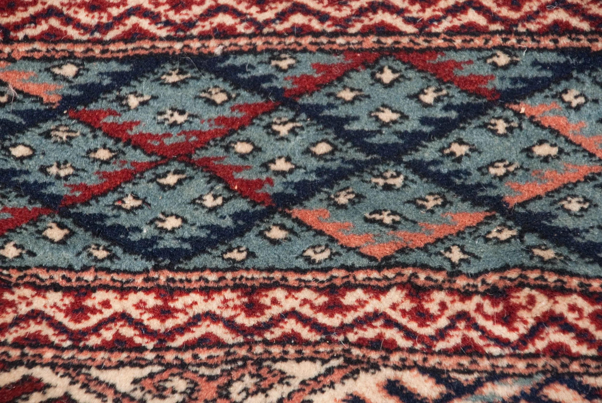12x17.5 Vintage Fine Bokhara Carpet - Image 12