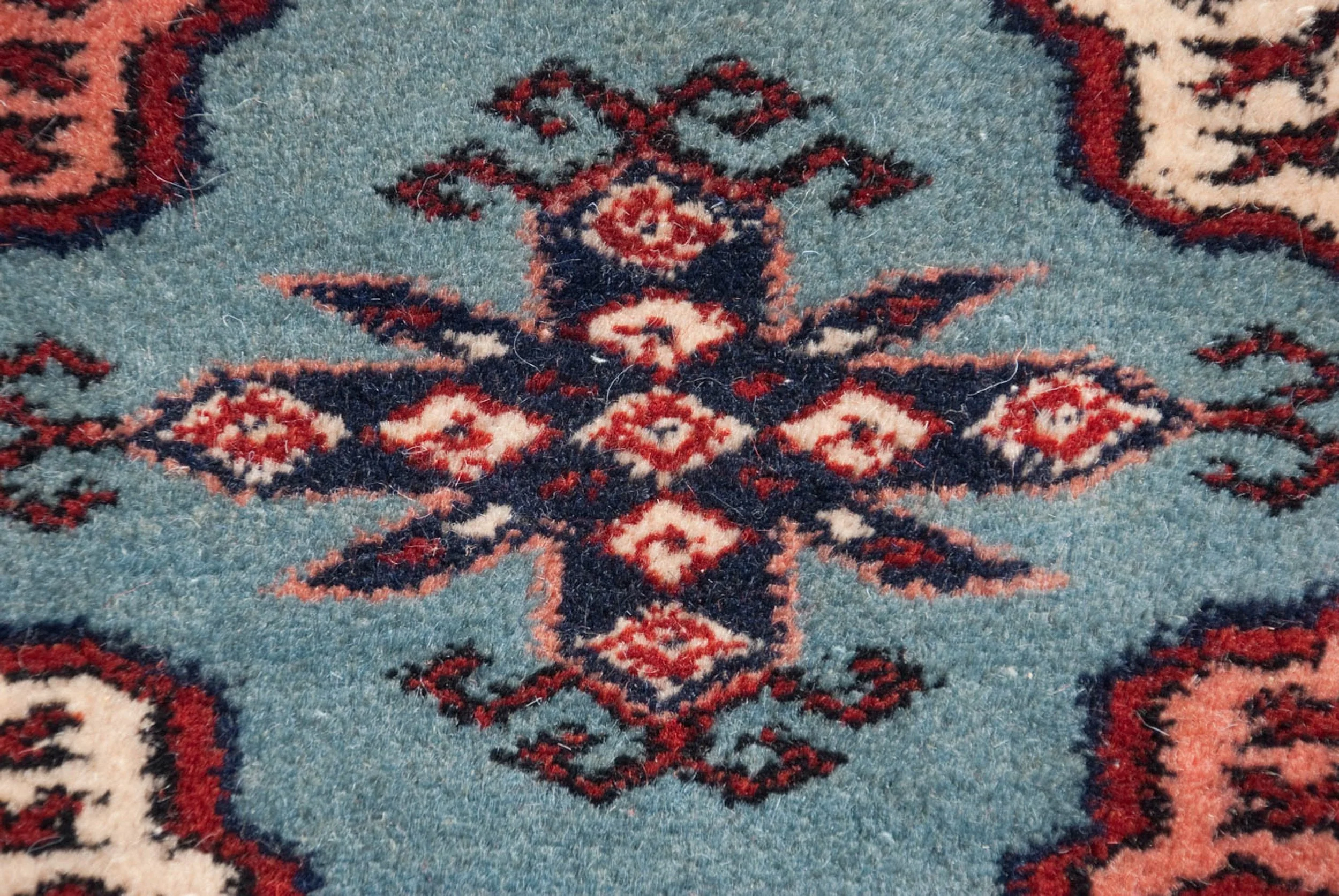 12x17.5 Vintage Fine Bokhara Carpet - Image 14
