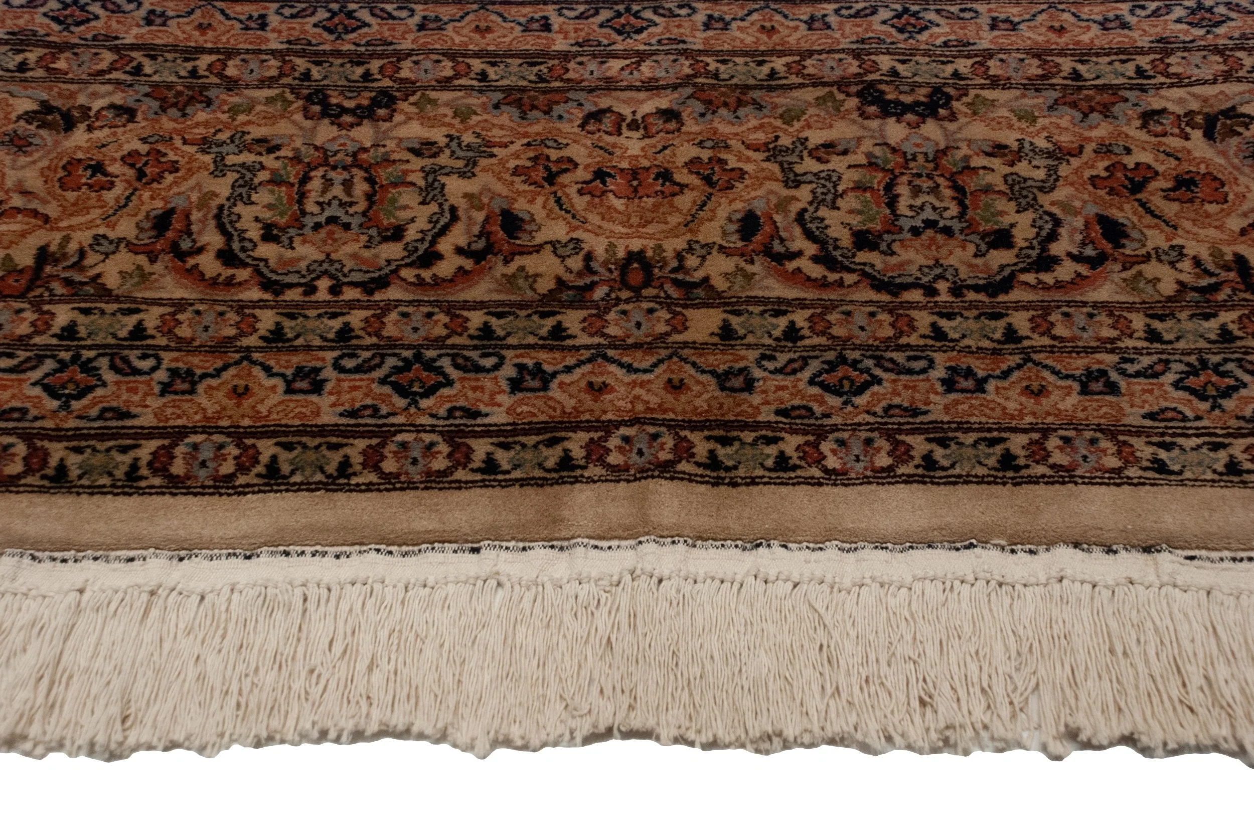 12x17.5 Vintage Pakistani Isfahan Design Carpet - Image 22