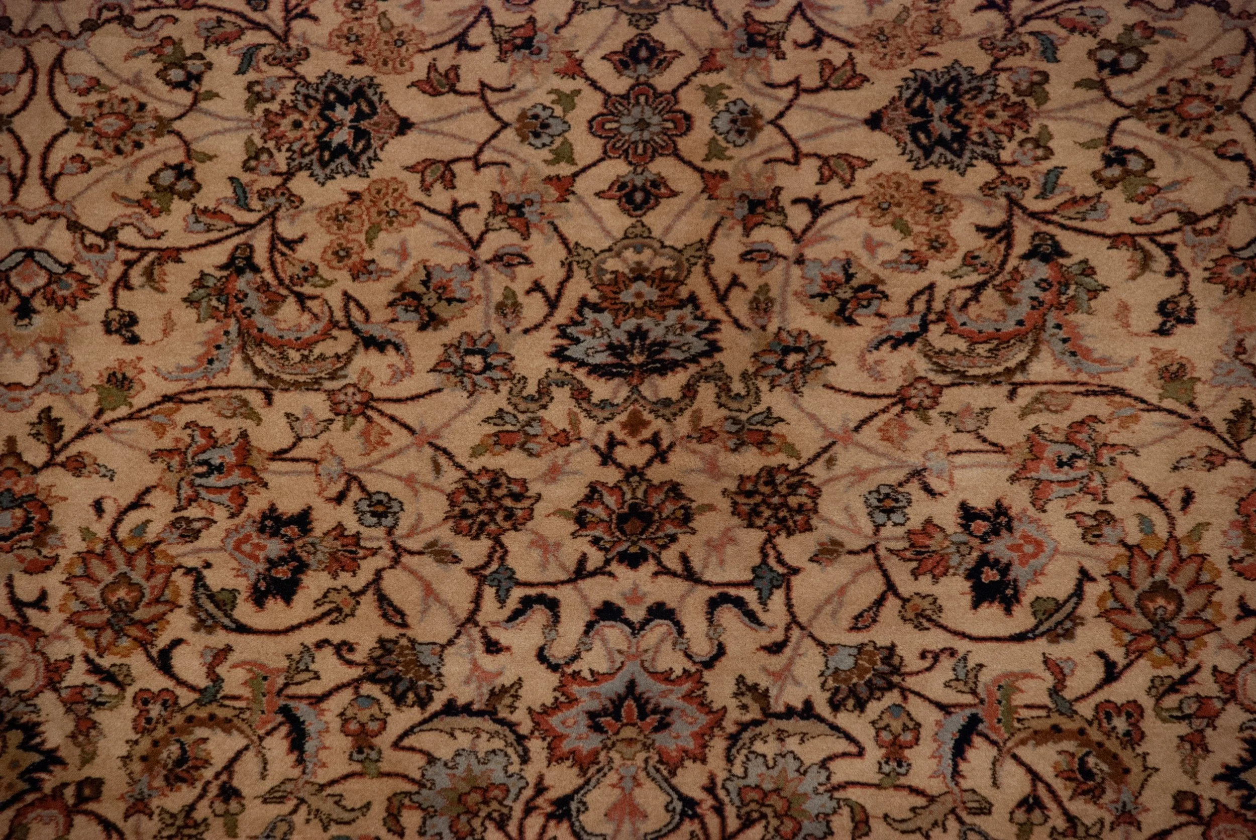 12x17.5 Vintage Pakistani Isfahan Design Carpet - Image 8