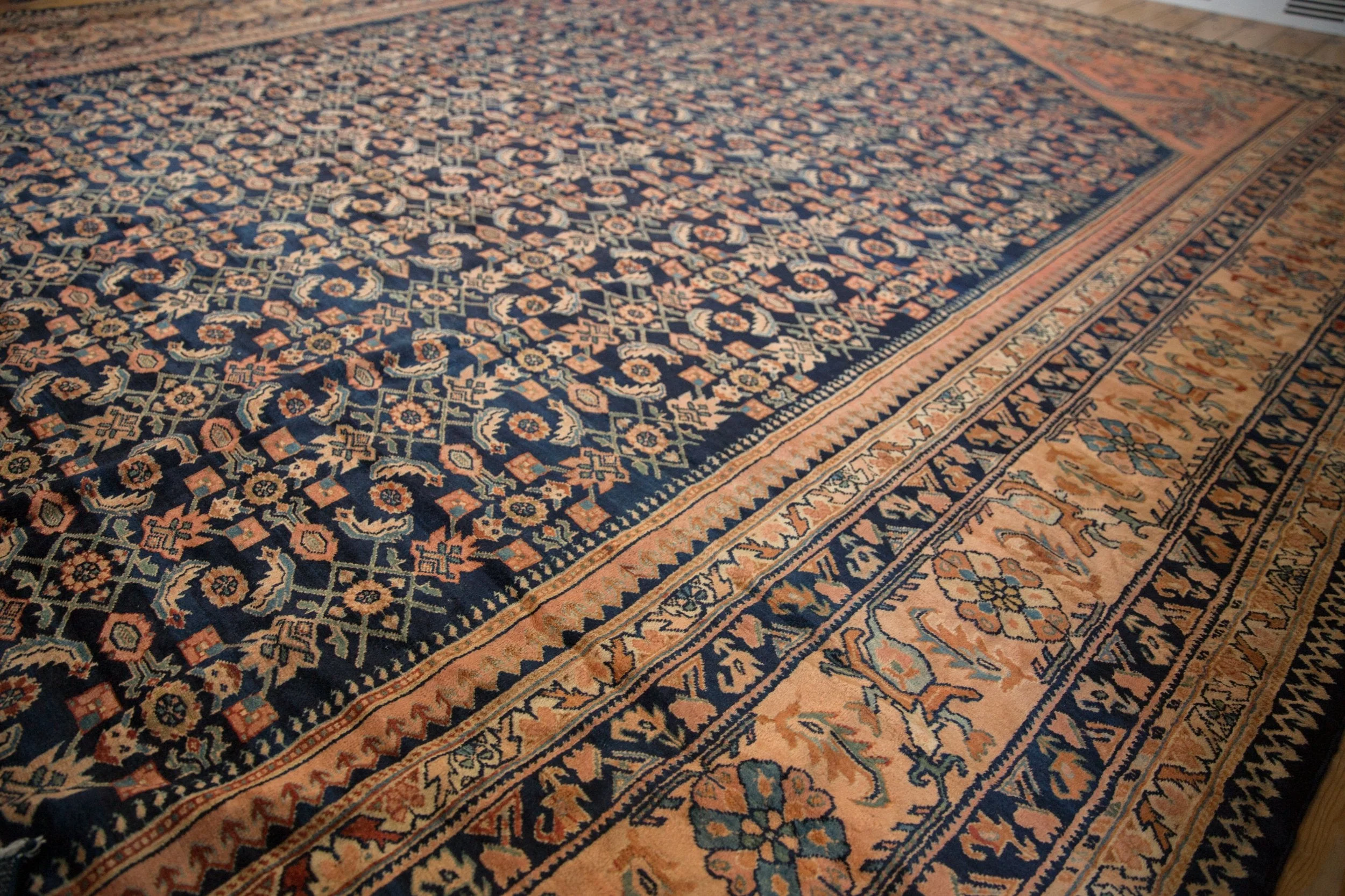 12x18.5 Vintage Fine Lilihan Carpet - Image 10