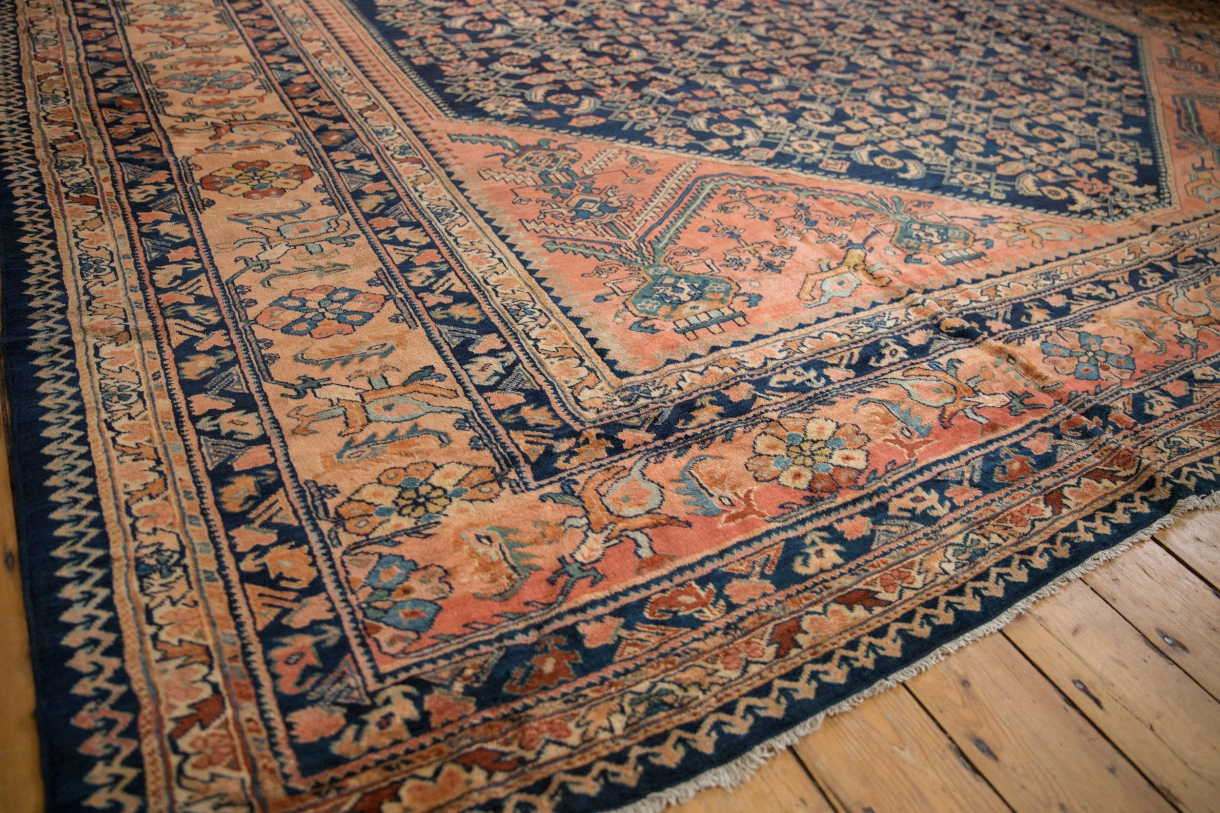12x18.5 Vintage Fine Lilihan Carpet - Image 15