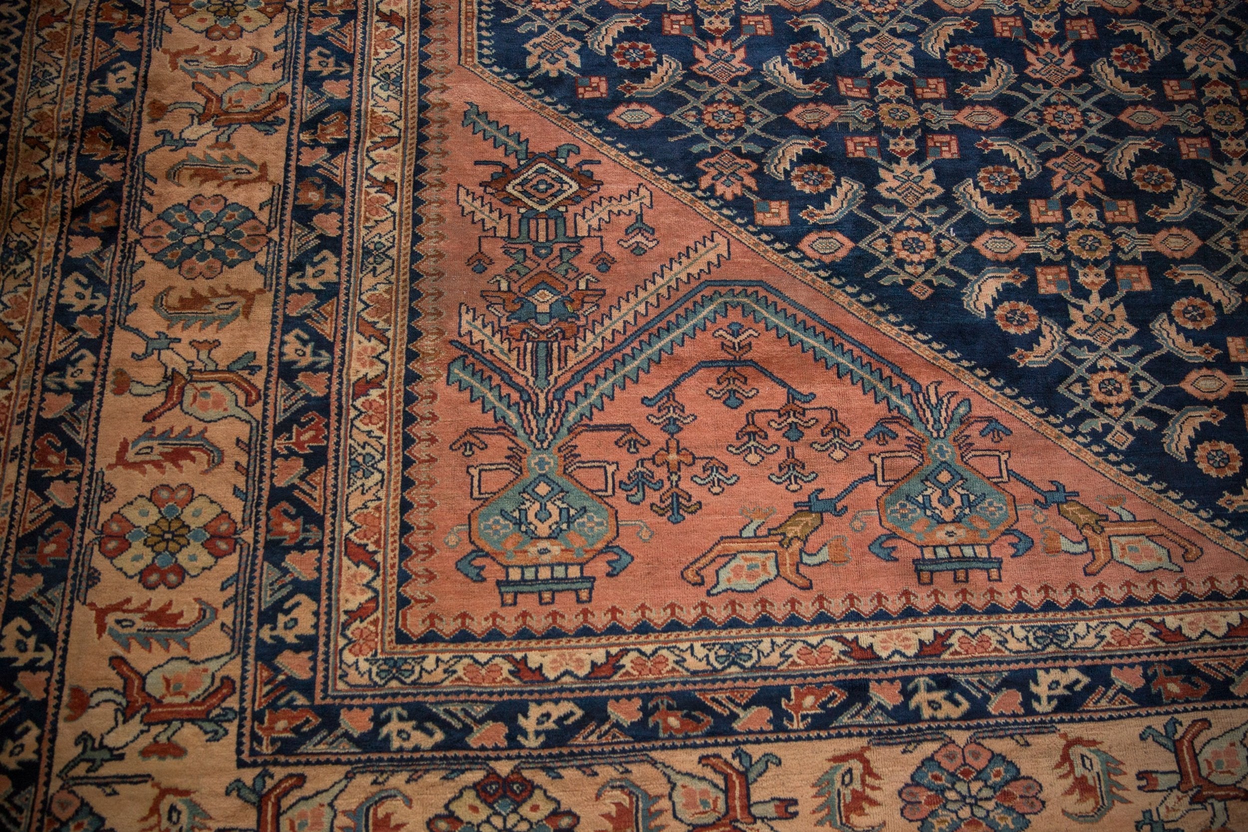 12x18.5 Vintage Fine Lilihan Carpet - Image 3