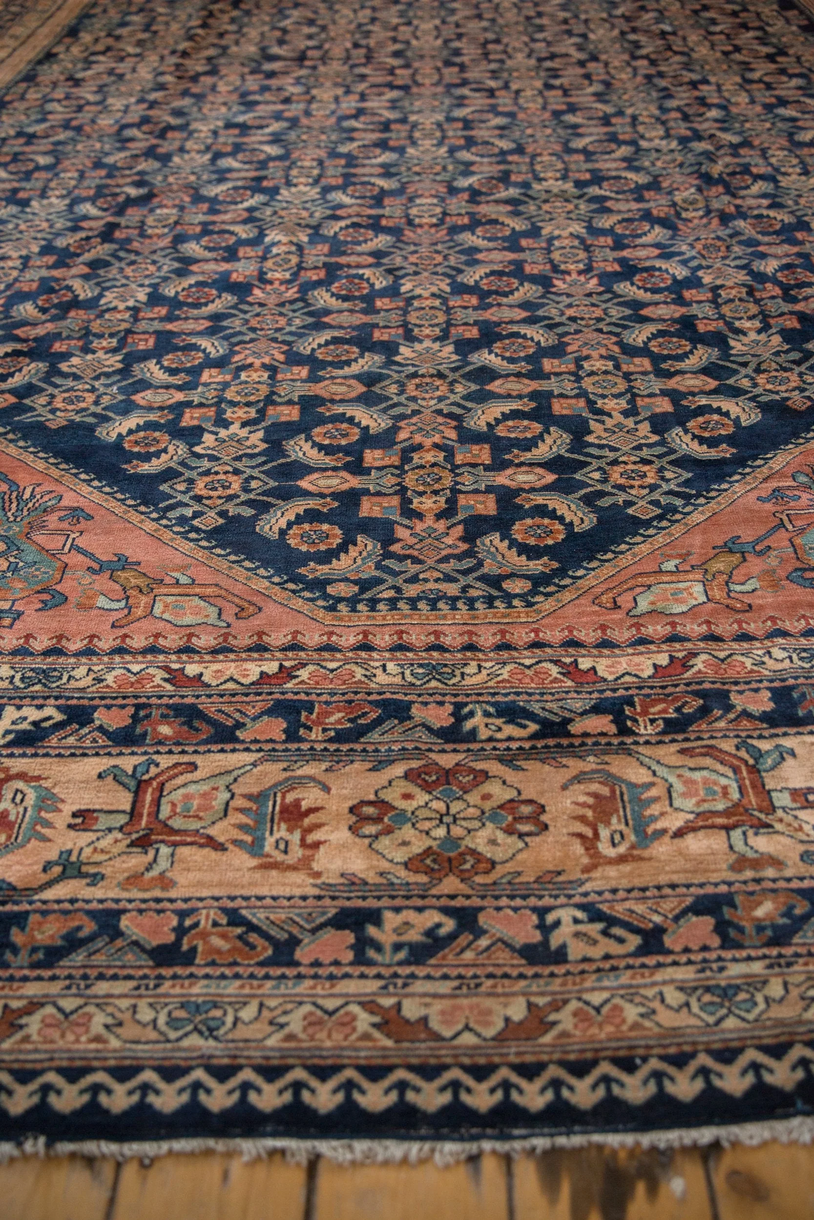 12x18.5 Vintage Fine Lilihan Carpet - Image 5