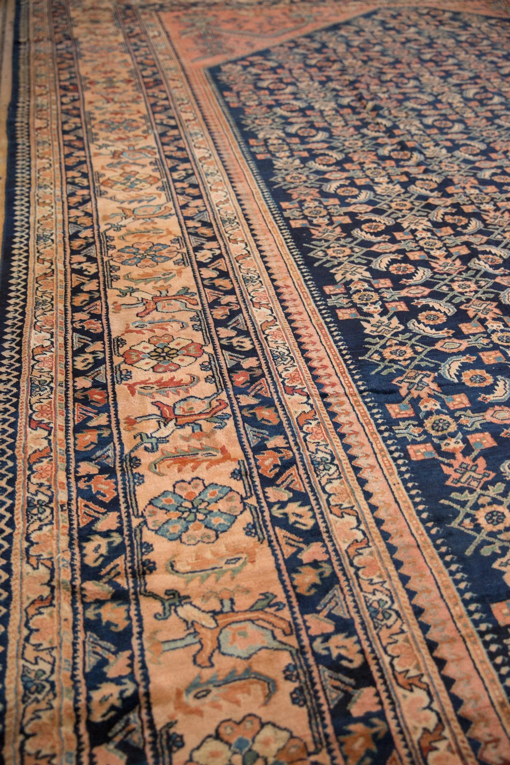 12x18.5 Vintage Fine Lilihan Carpet - Image 7