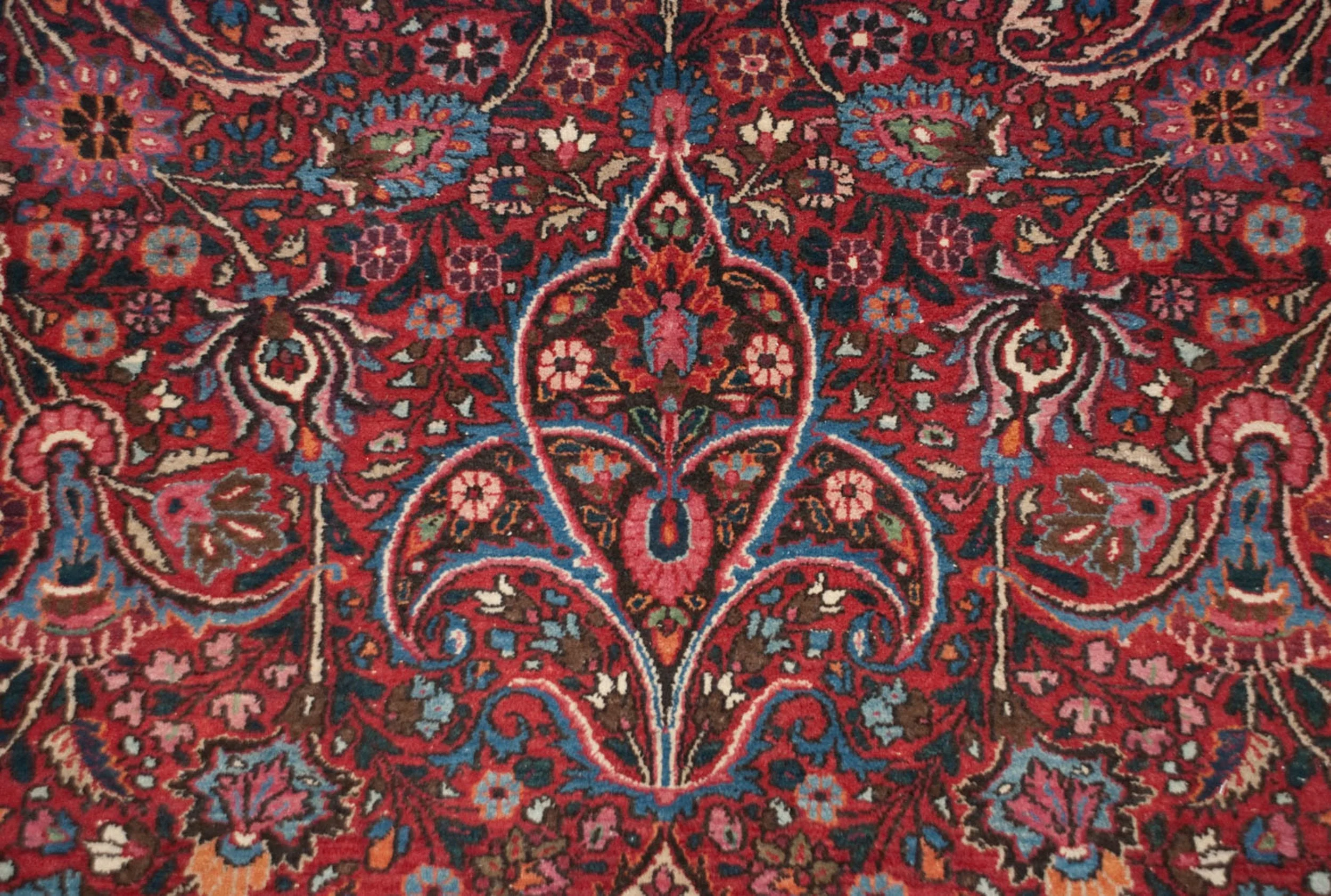 12x19.5 Vintage Fine Meshed Carpet - Image 5