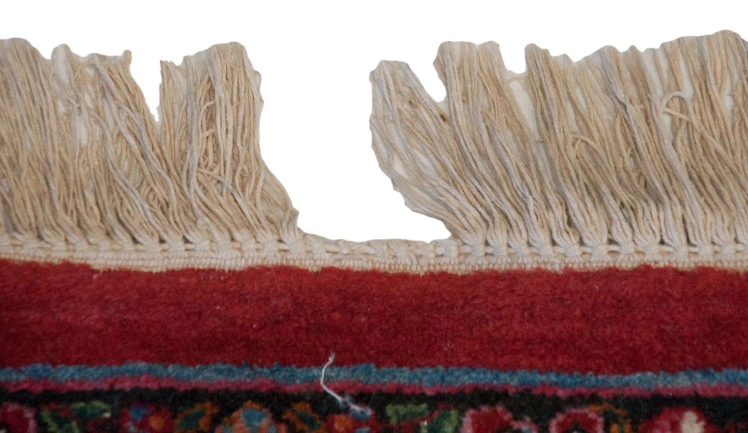 12x19.5 Vintage Fine Meshed Carpet - Image 7