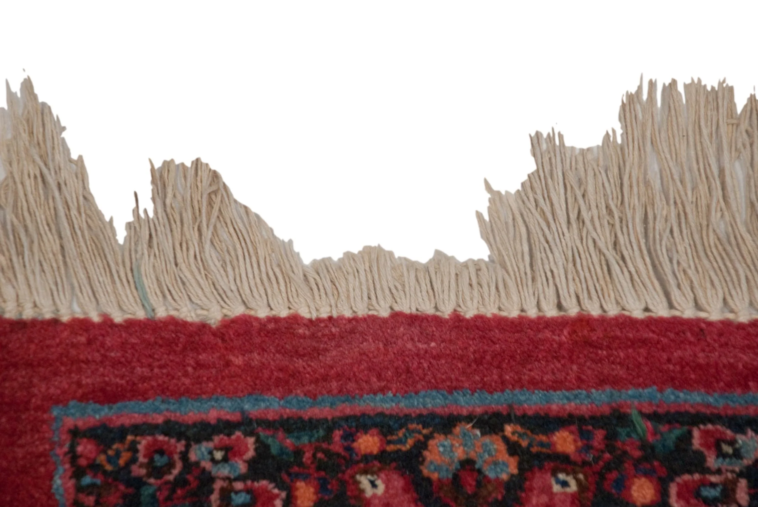 12x19.5 Vintage Fine Meshed Carpet - Image 8