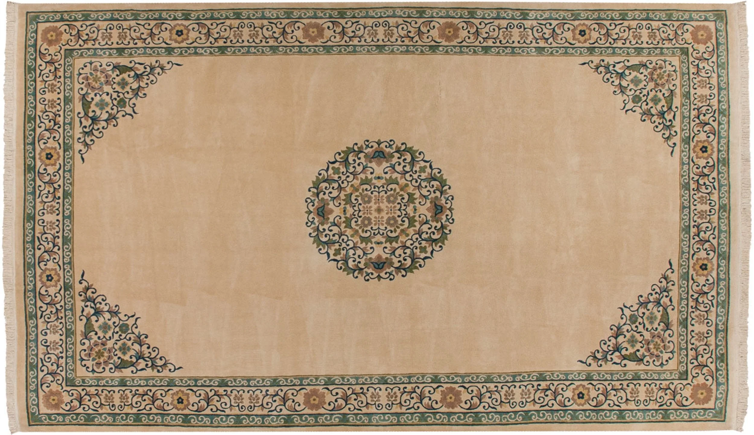 12x19 Vintage Japanese Peking Design Carpet - Image 2