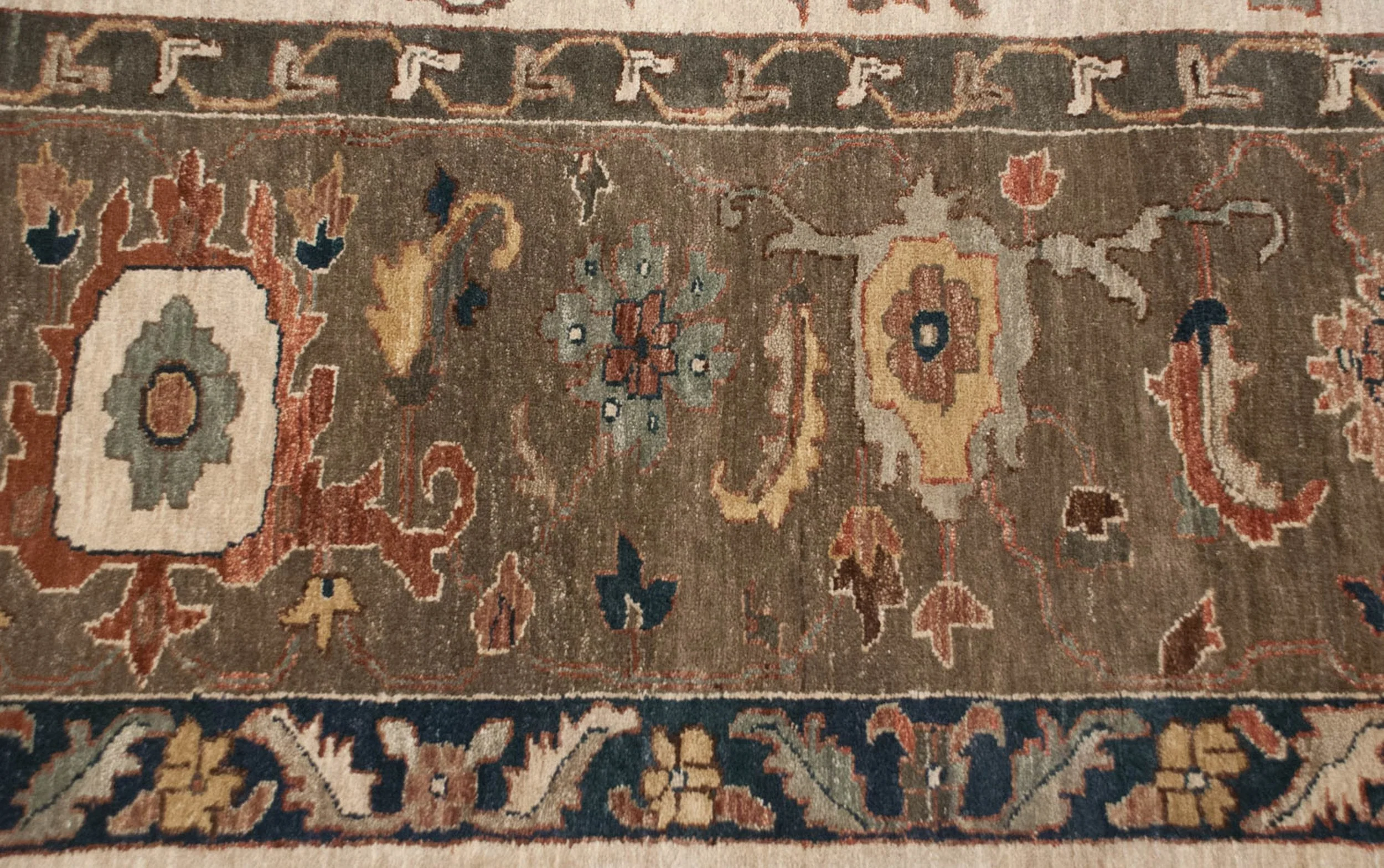 12x20 New Indian Serapi Design Carpet - Image 4